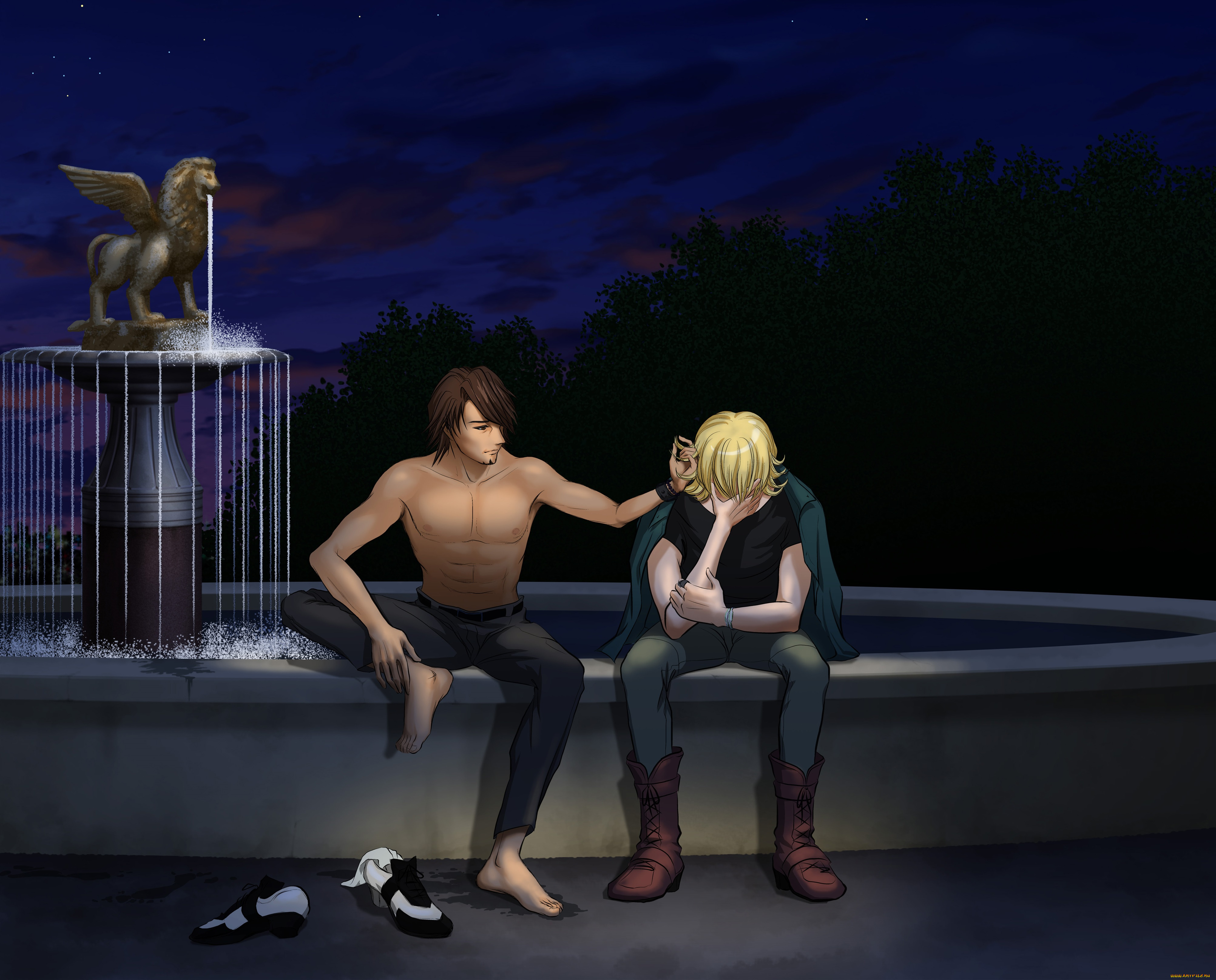 аниме, tiger, and, bunny, барнаби, котецу