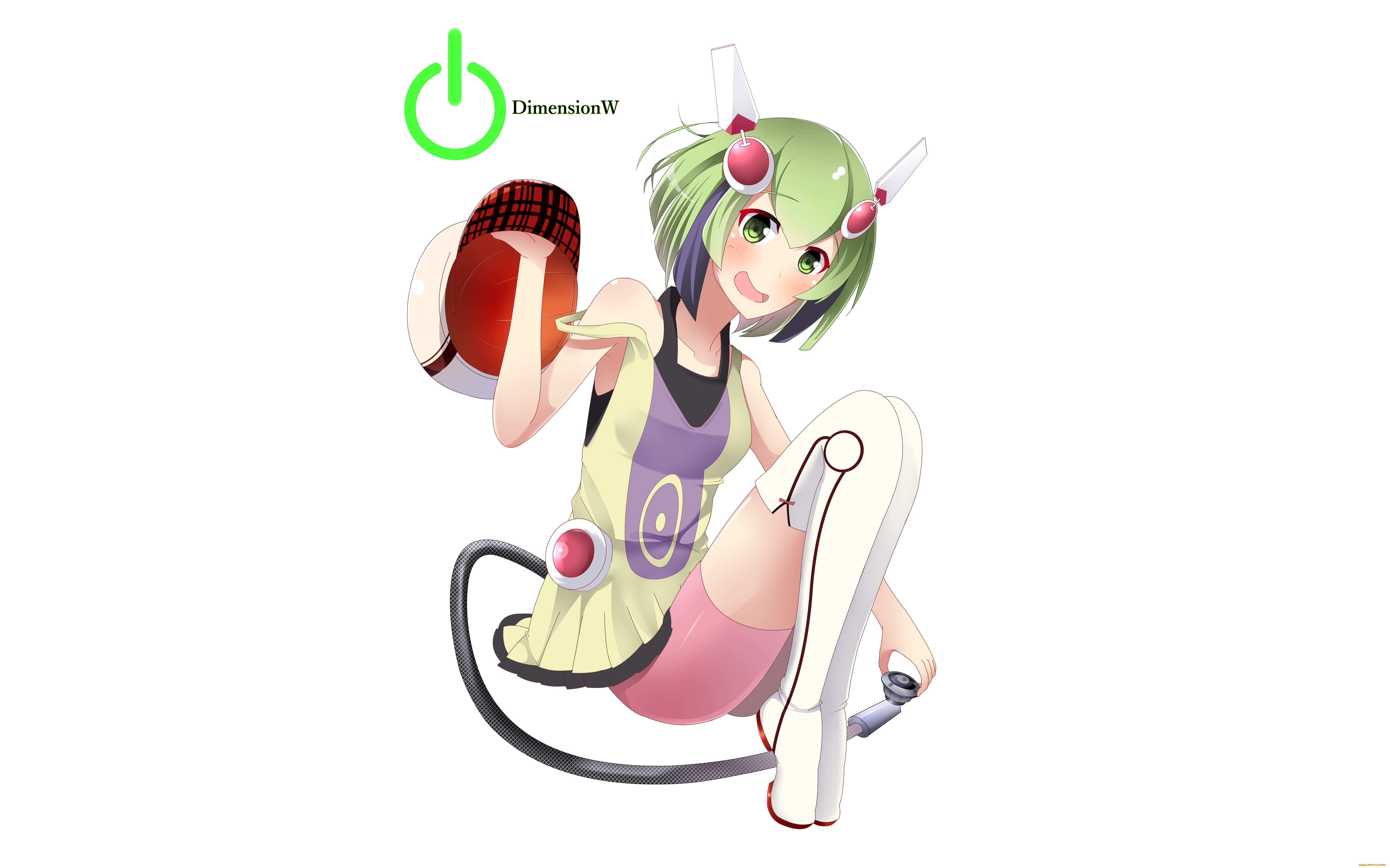 аниме, dimension, w, мира