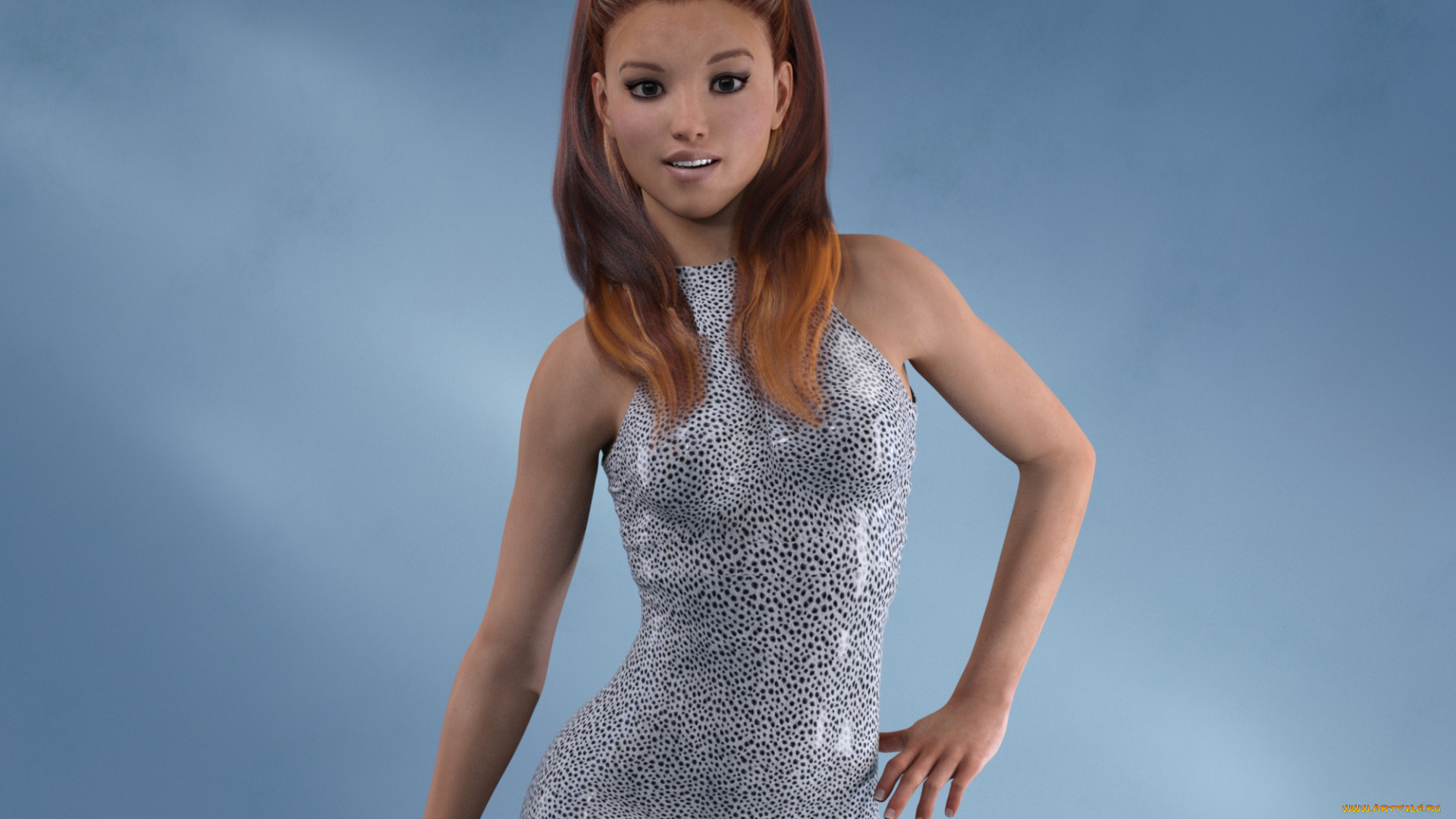 3д, графика, люди, , people, фон, взгляд, девушка