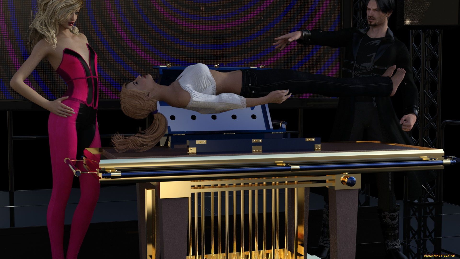 3д, графика, люди, , people, фон, взгляд, девушки