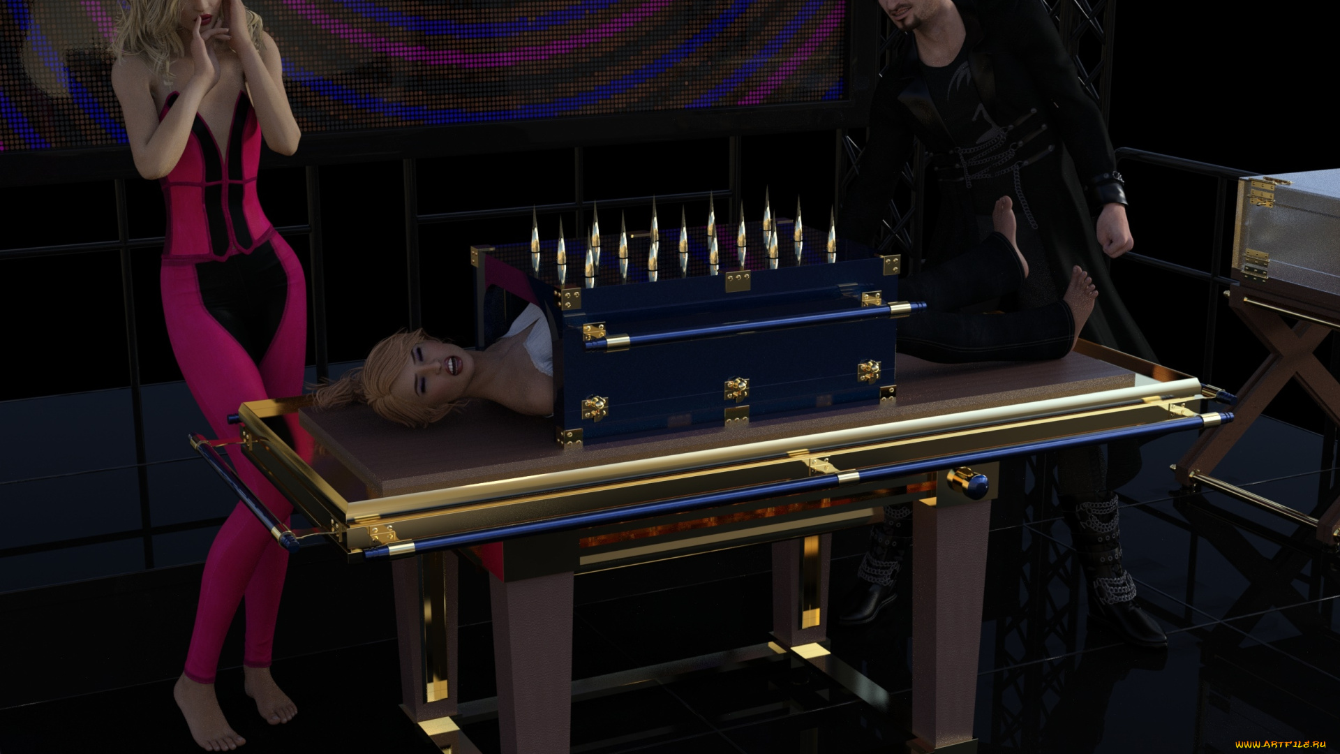 3д, графика, люди, , people, взгляд, девушки, фон