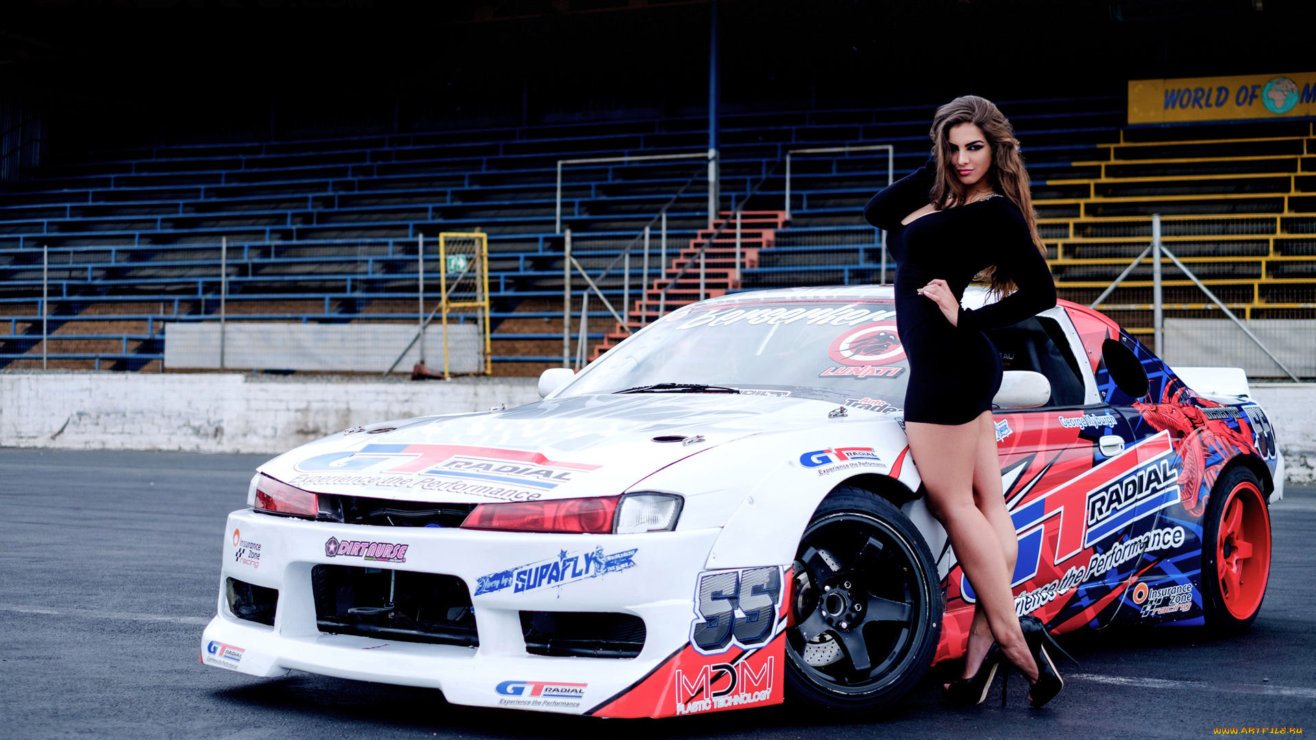 автомобили, -авто, с, девушками, nissan