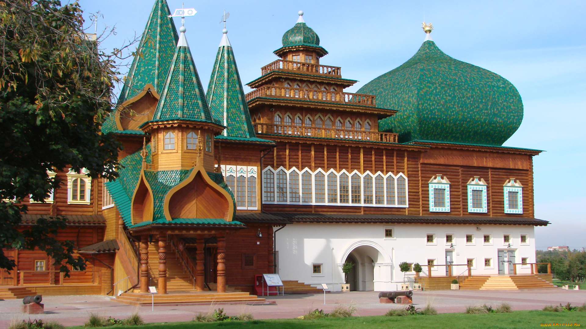 дворец, царя, алексея, михайловича, города, москва, , россия, дворец, москва, коломенское