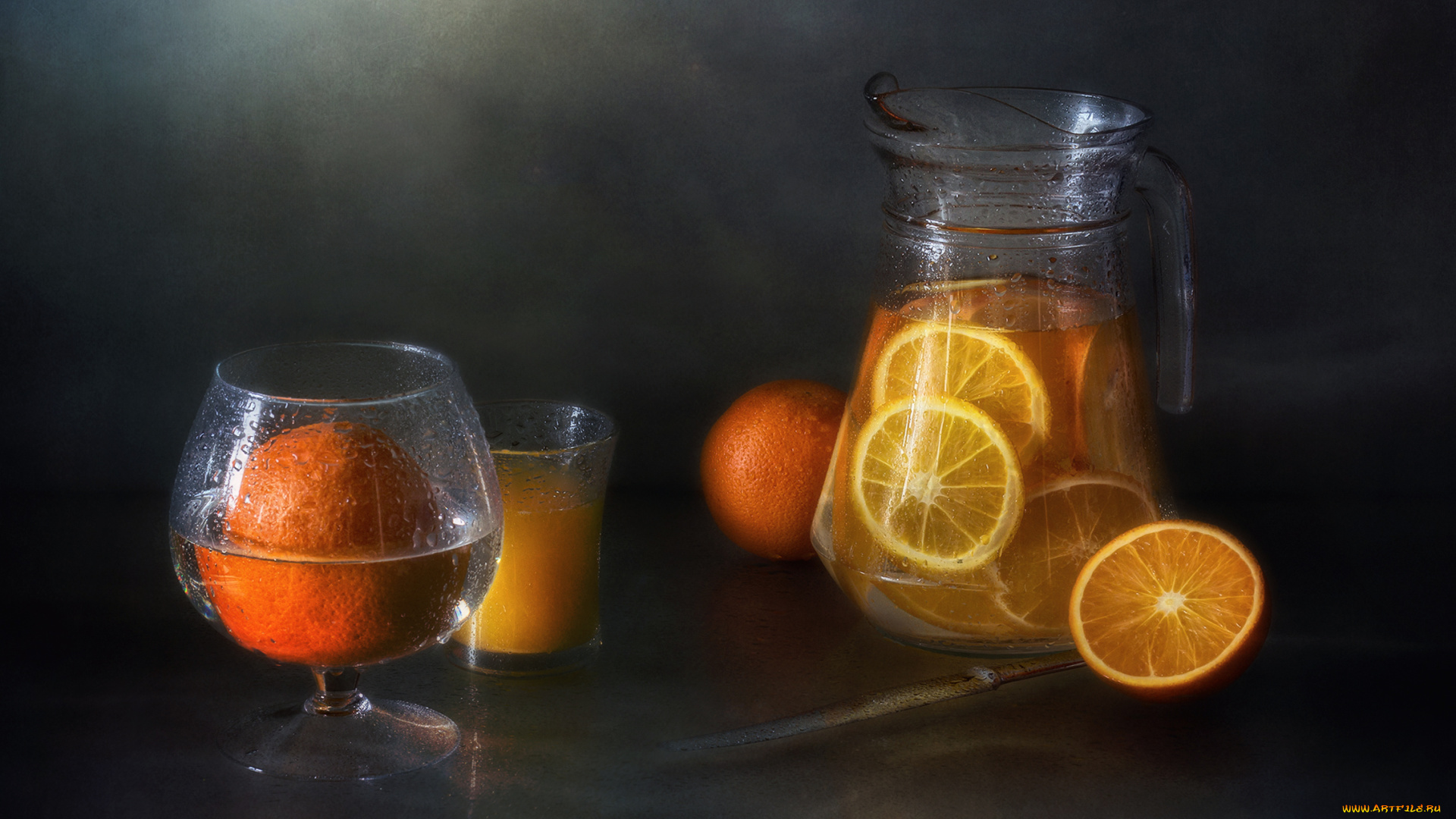 еда, напитки, фрукты, натюрморт, апельсины