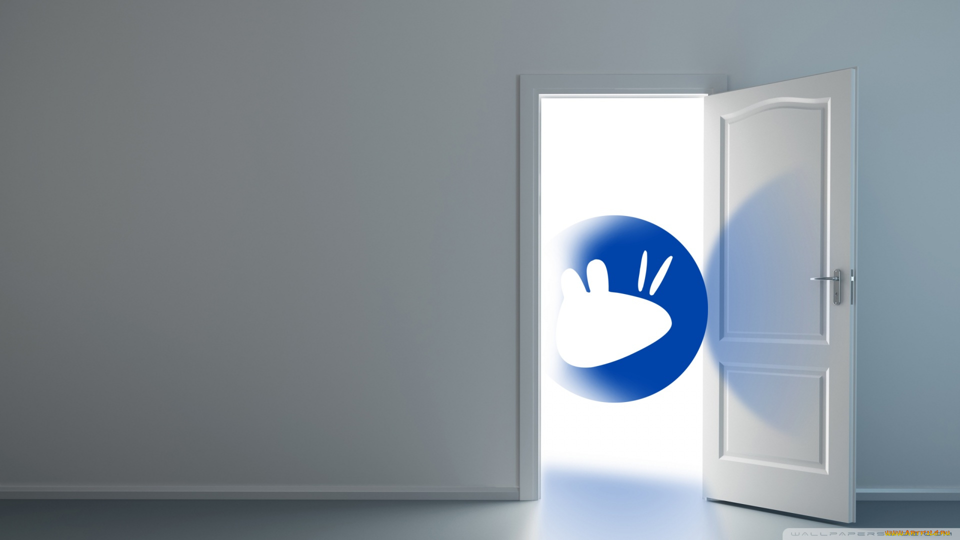 компьютеры, ubuntu, linux, логотип, фон