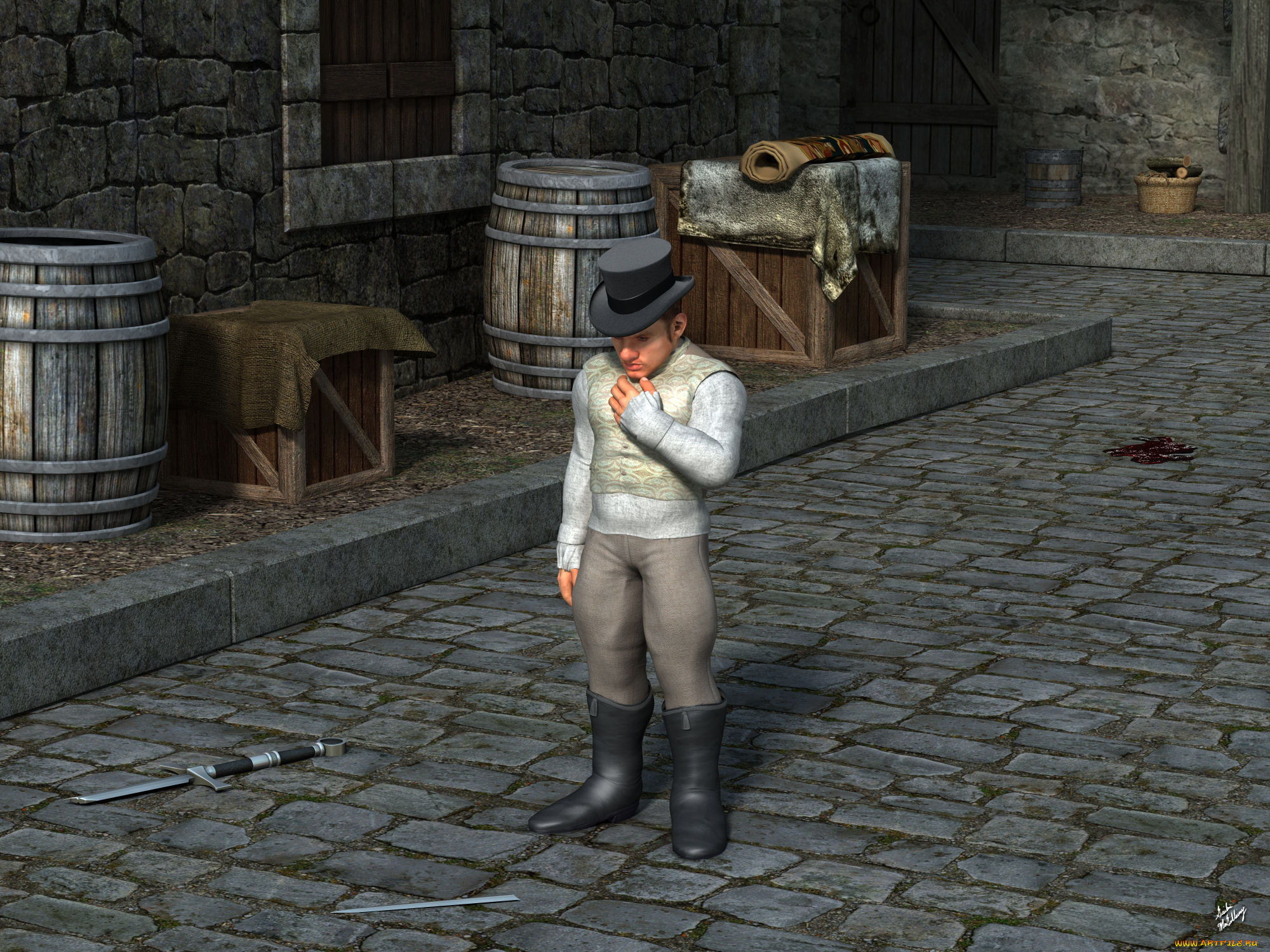 3д, графика, фантазия, , fantasy, взгляд, фон, мужчина