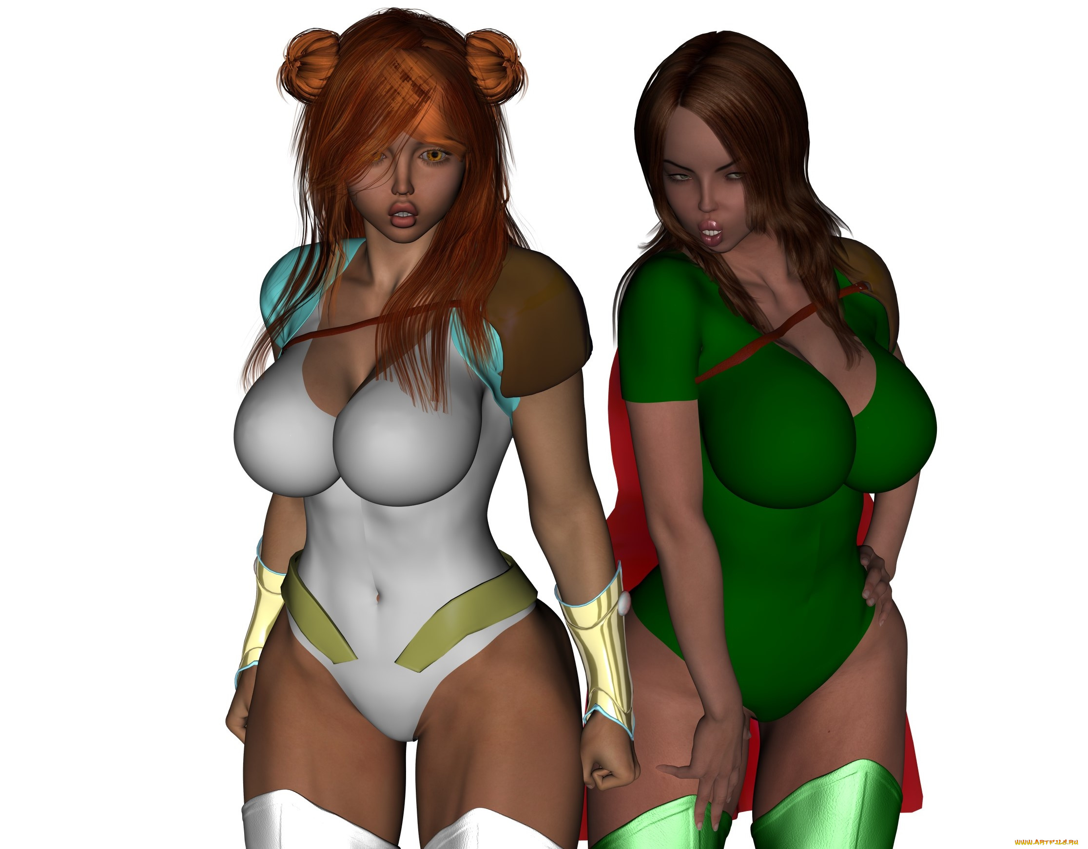 3д, графика, люди, , people, девушки, фон, взгляд