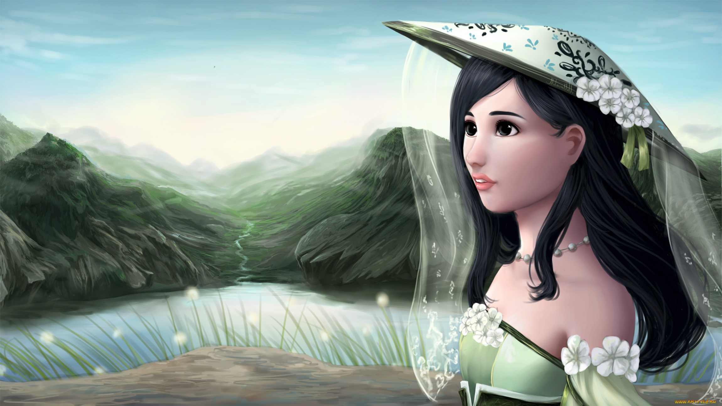 рисованное, люди, horizon, zero, dawn