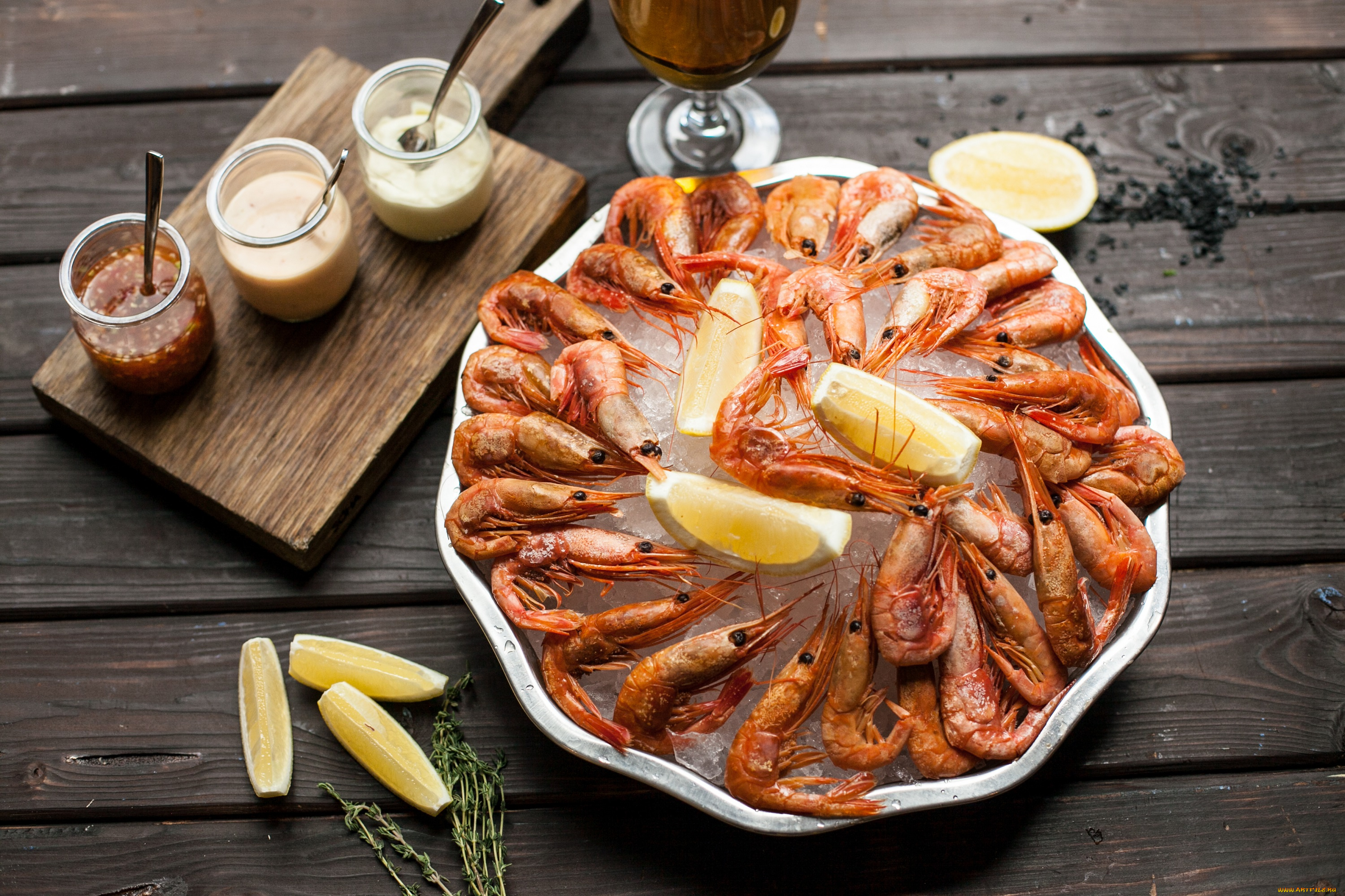 еда, рыба, , морепродукты, , суши, , роллы, соус, лимон, морепродукты, креветки