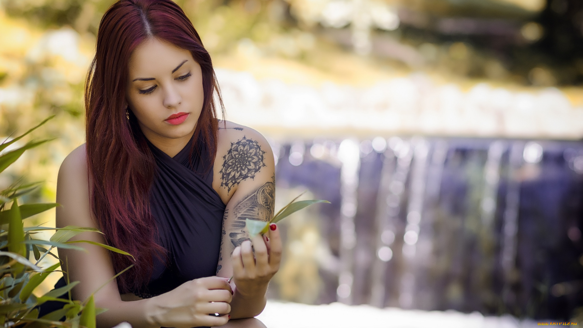 девушка, девушки, -unsort, , рыжеволосые, и, другие, miriam, de, pablos, модель