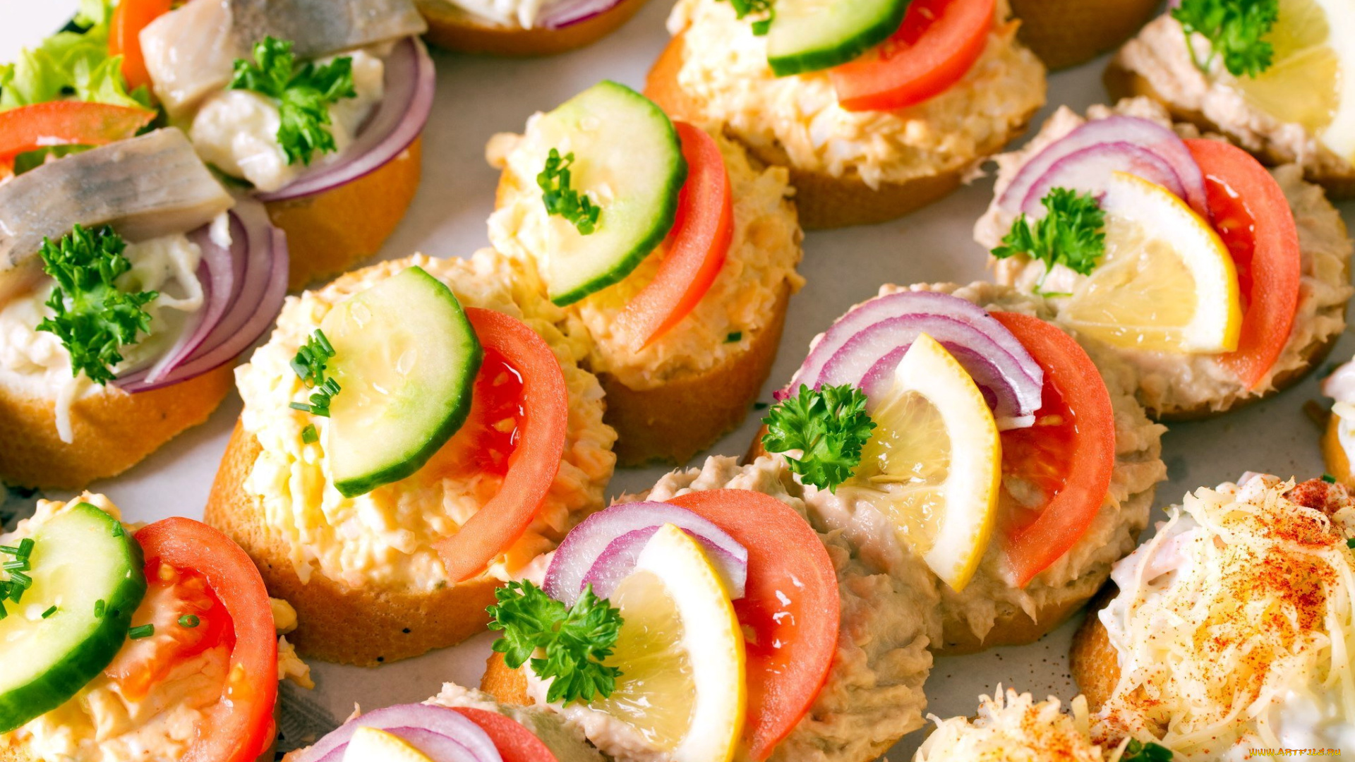 еда, бутерброды, , гамбургеры, , канапе, канапе