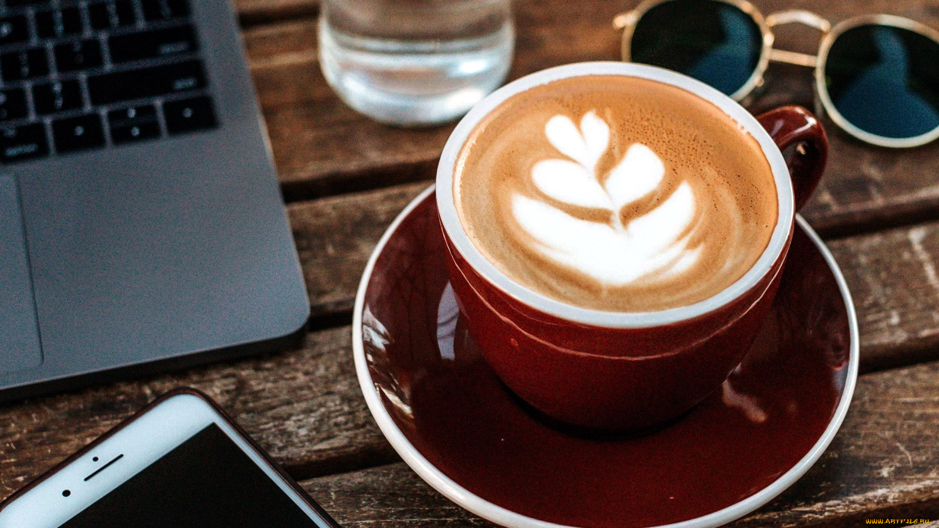 еда, кофе, , кофейные, зёрна, капучино