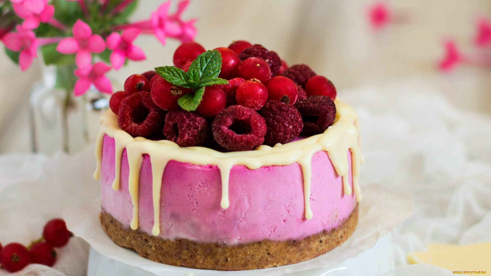 еда, торты, ягоды, торт