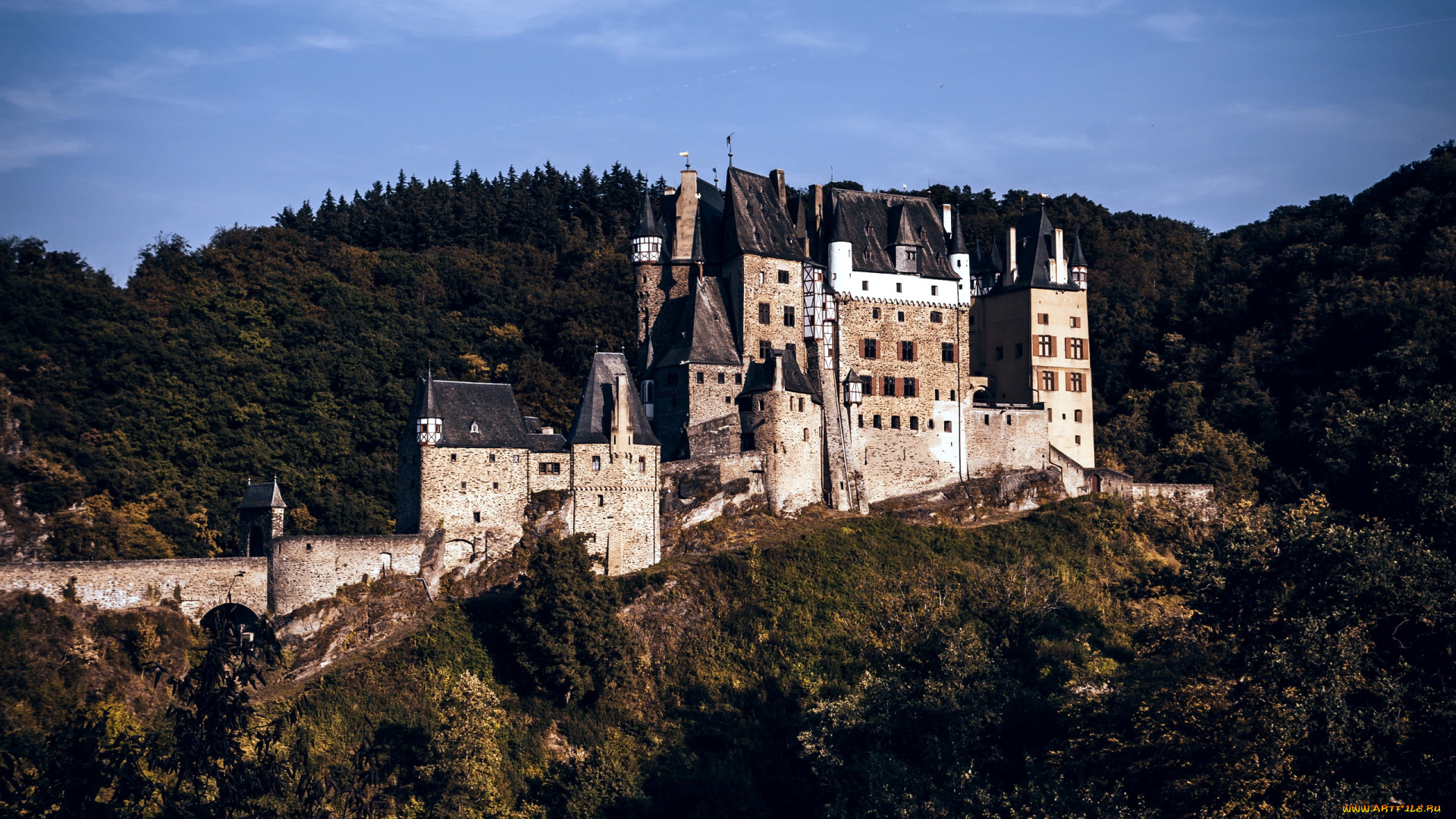 eltz, castle, города, замки, германии, eltz, castle