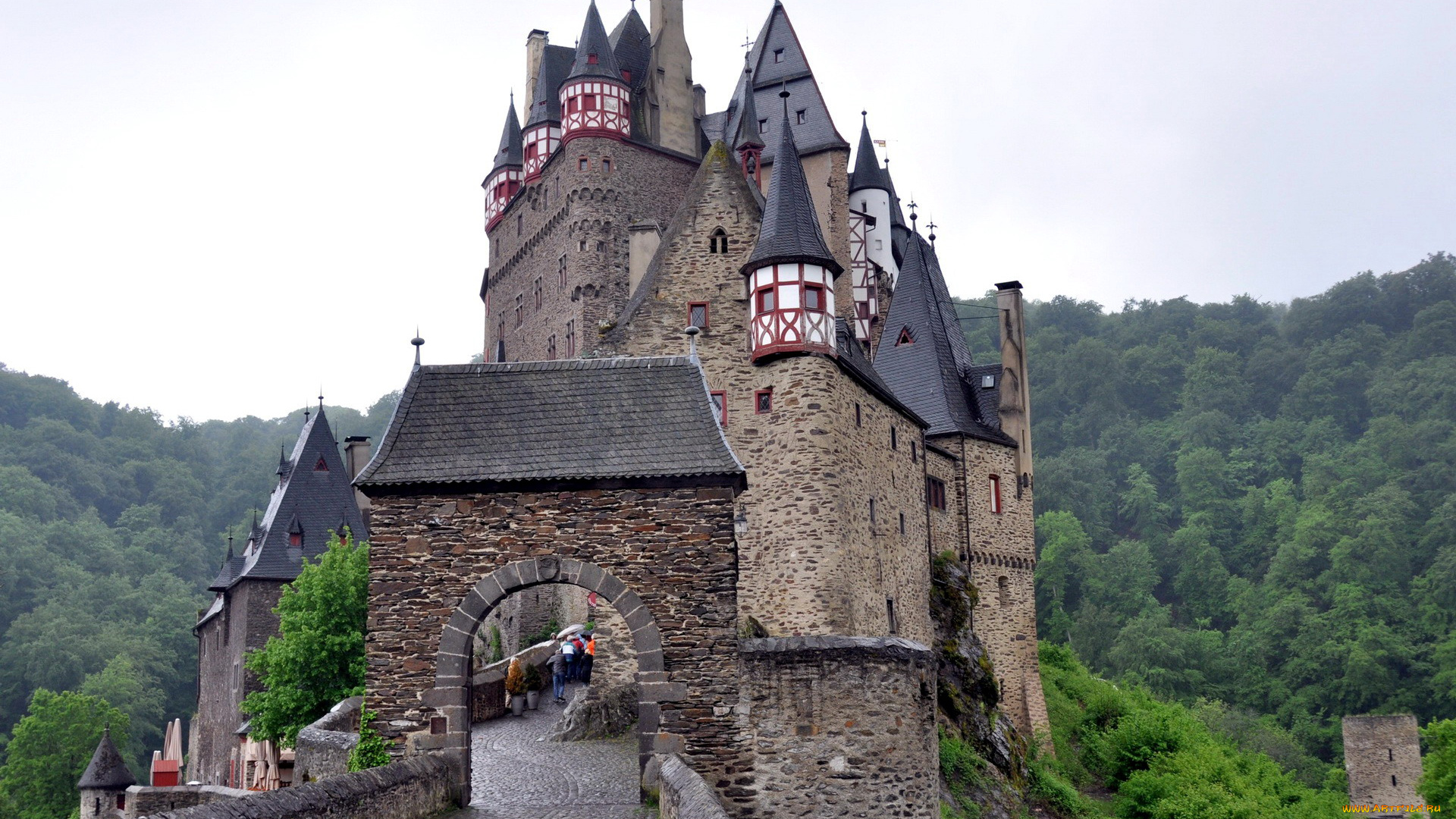 eltz, castle, города, замки, германии, eltz, castle