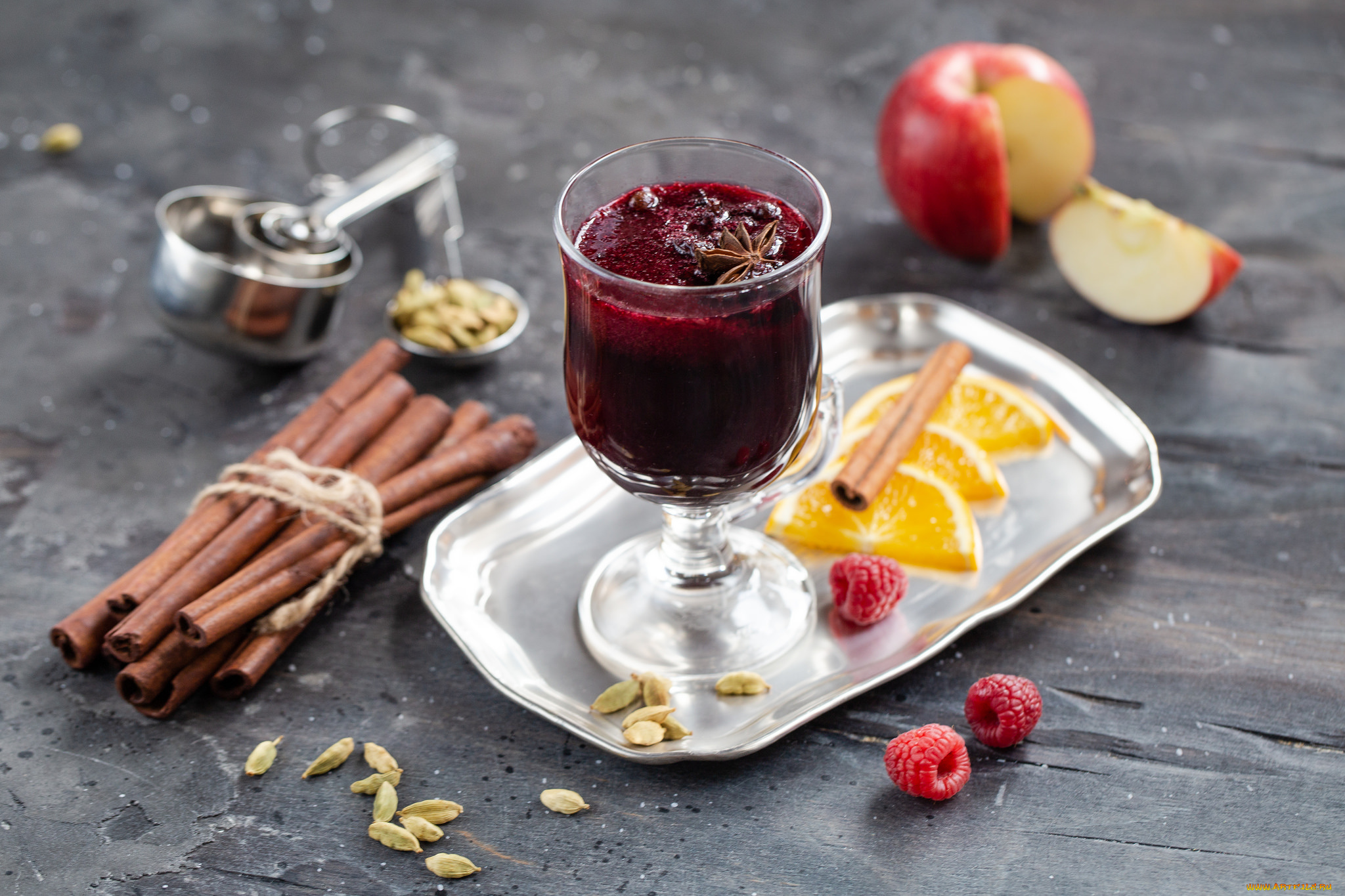 еда, напитки, , коктейль, коктейль, корица, ягоды
