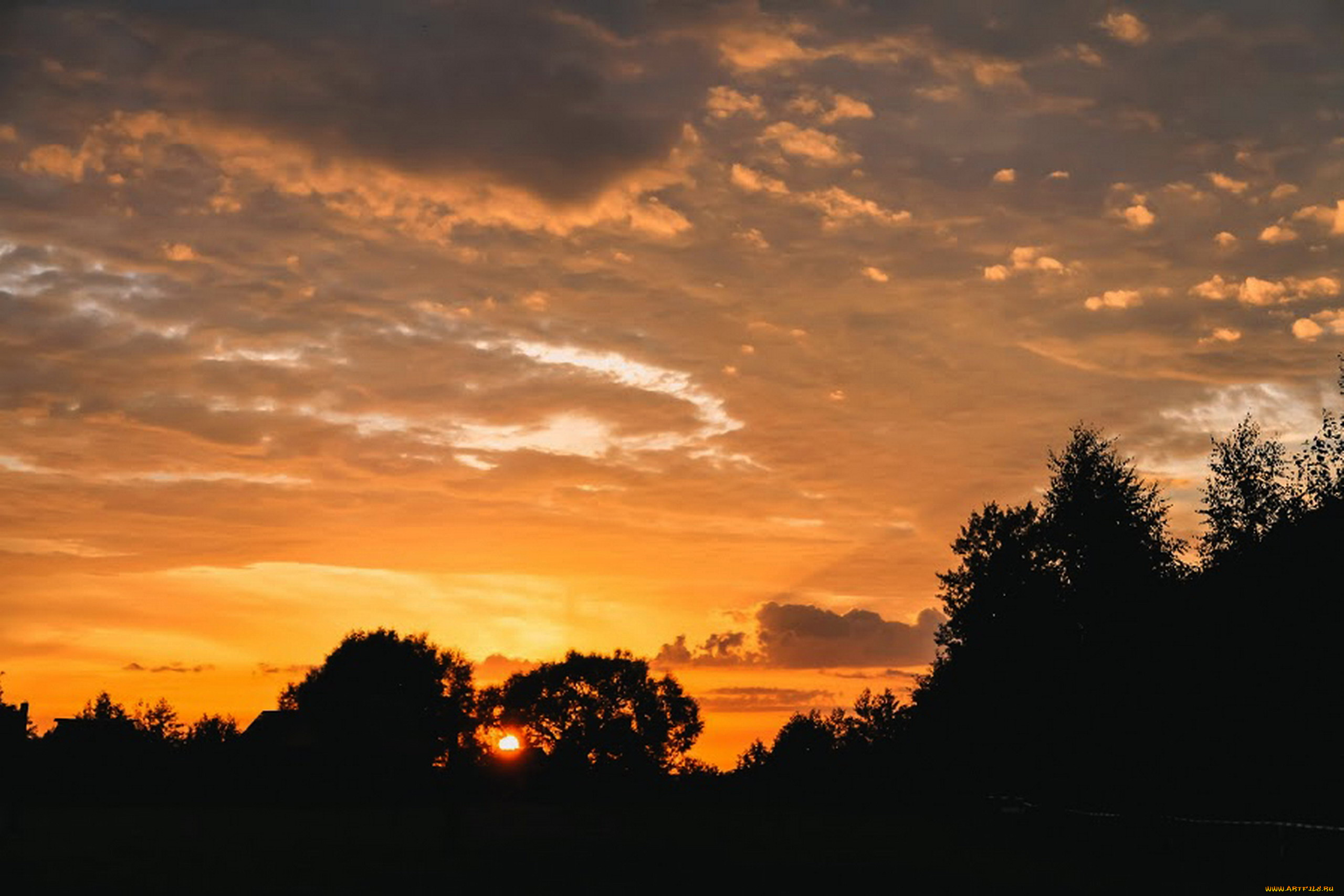 природа, восходы, закаты, закат