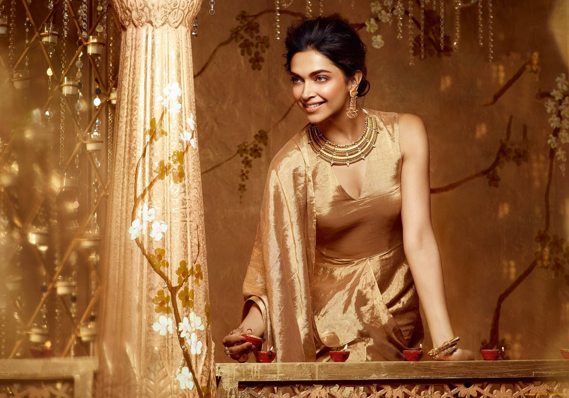 девушки, deepika, padukone, бижутерия