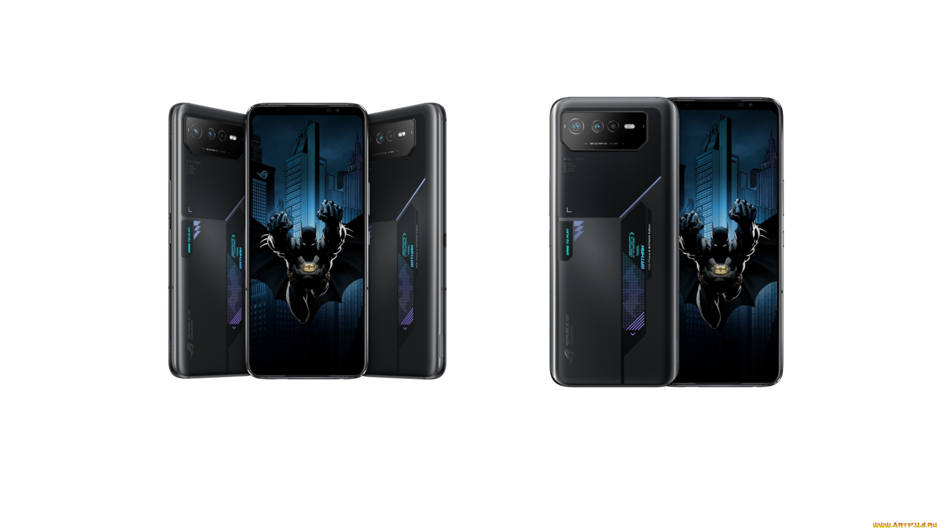 asus, компьютеры, обои, телефон, электроника, картинка, гаджет, hi-tech, смартфон, rog, batman, edition, phone, 6