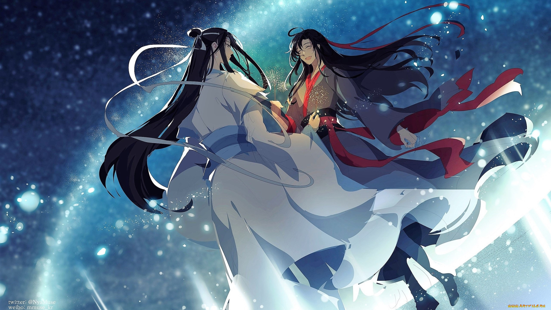 аниме, mo, dao, zu, shi, лань, ванцзи, вэй, усянь