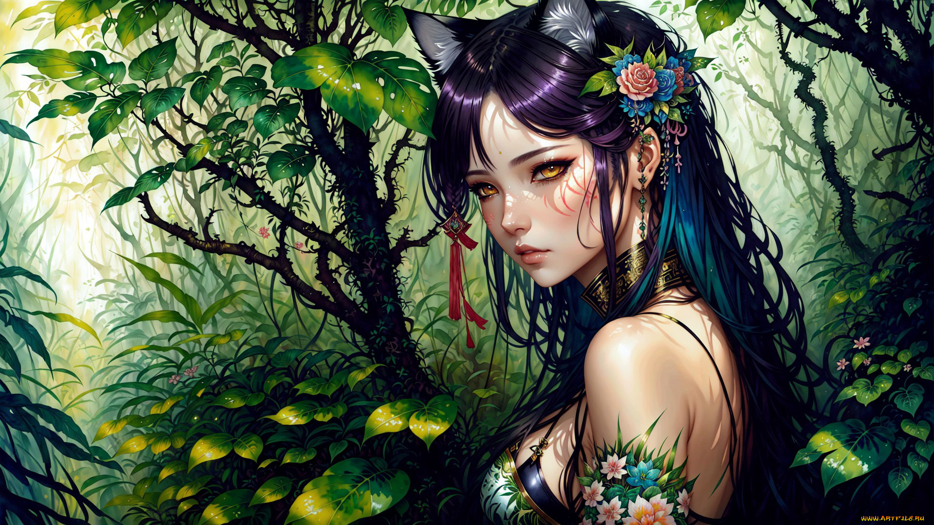 аниме, животные, , существа, нейросети, графика, нейроарт, ai, art, нейронные, сети, рисунки, нейро, искусство