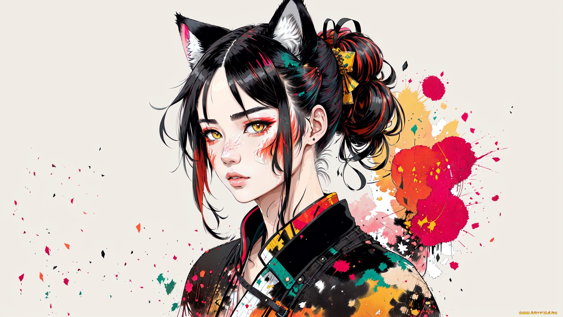 аниме, животные, , существа, нейросети, графика, нейроарт, ai, art, нейронные, сети, рисунки, нейро, искусство