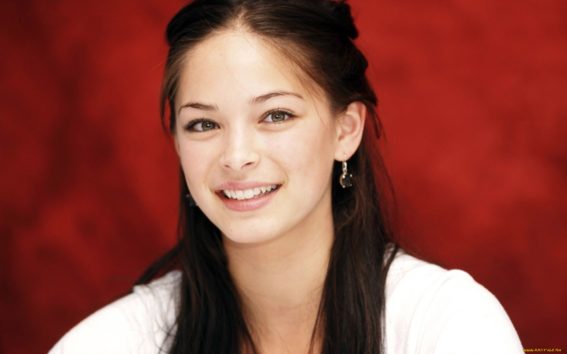 девушки, kristin, kreuk, актриса, лицо, шатенка