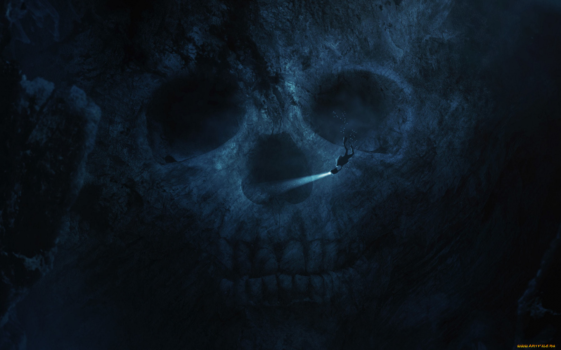 фэнтези, нежить, череп