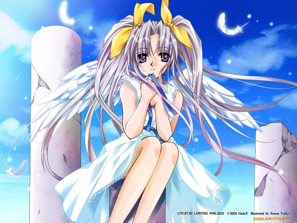 аниме, angels, demons