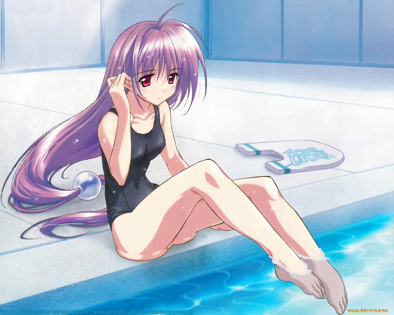 аниме, iriya, no, sora, ufo, natsu