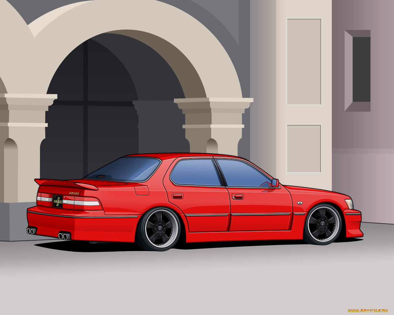 fabulous, celsior, by, gtj, автомобили, векторная, графика