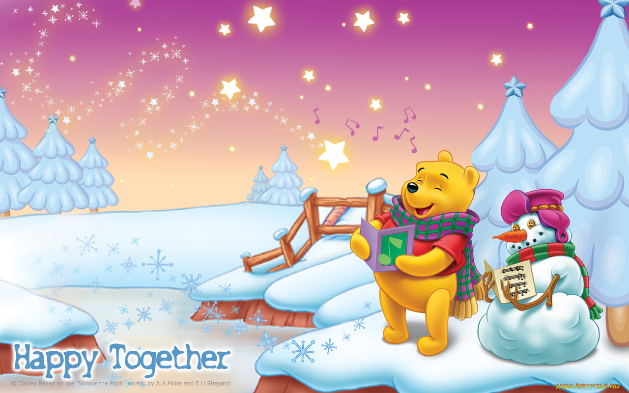 мультфильмы, winnie, the, pooh