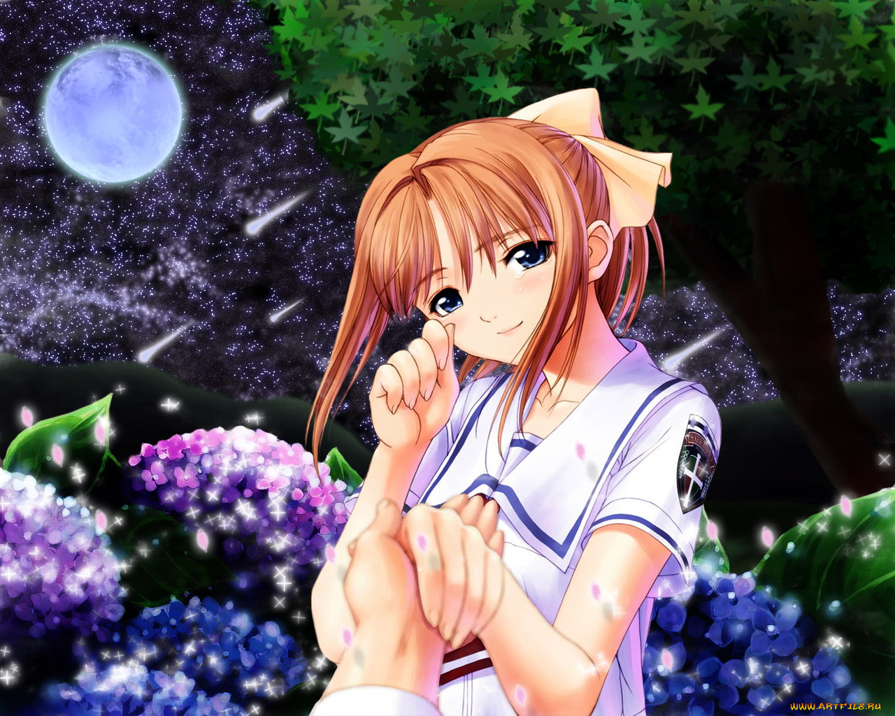 аниме, after, sweet, kiss