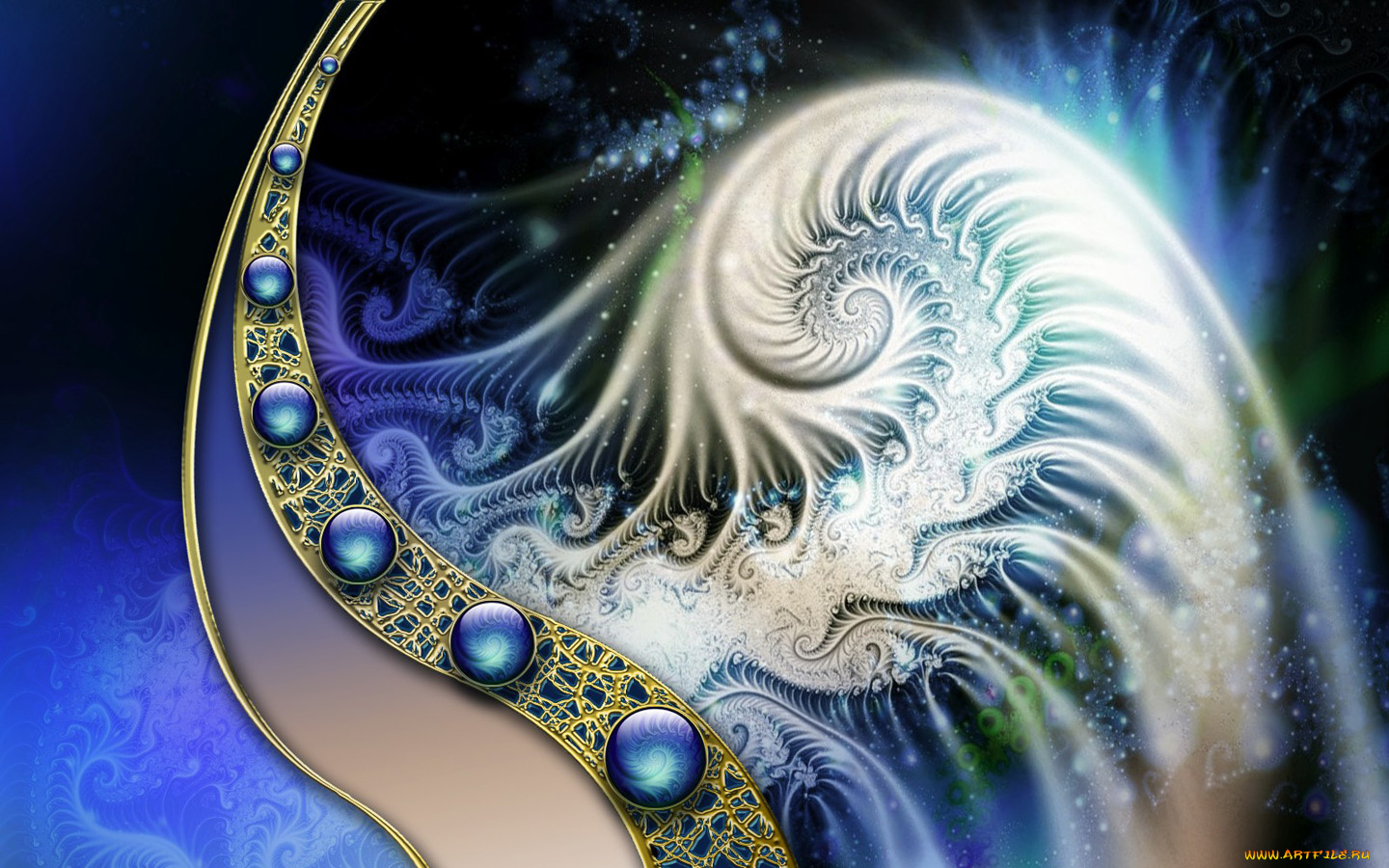 3д, графика, fractal, фракталы