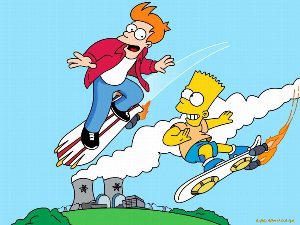 мультфильмы, the, simpsons