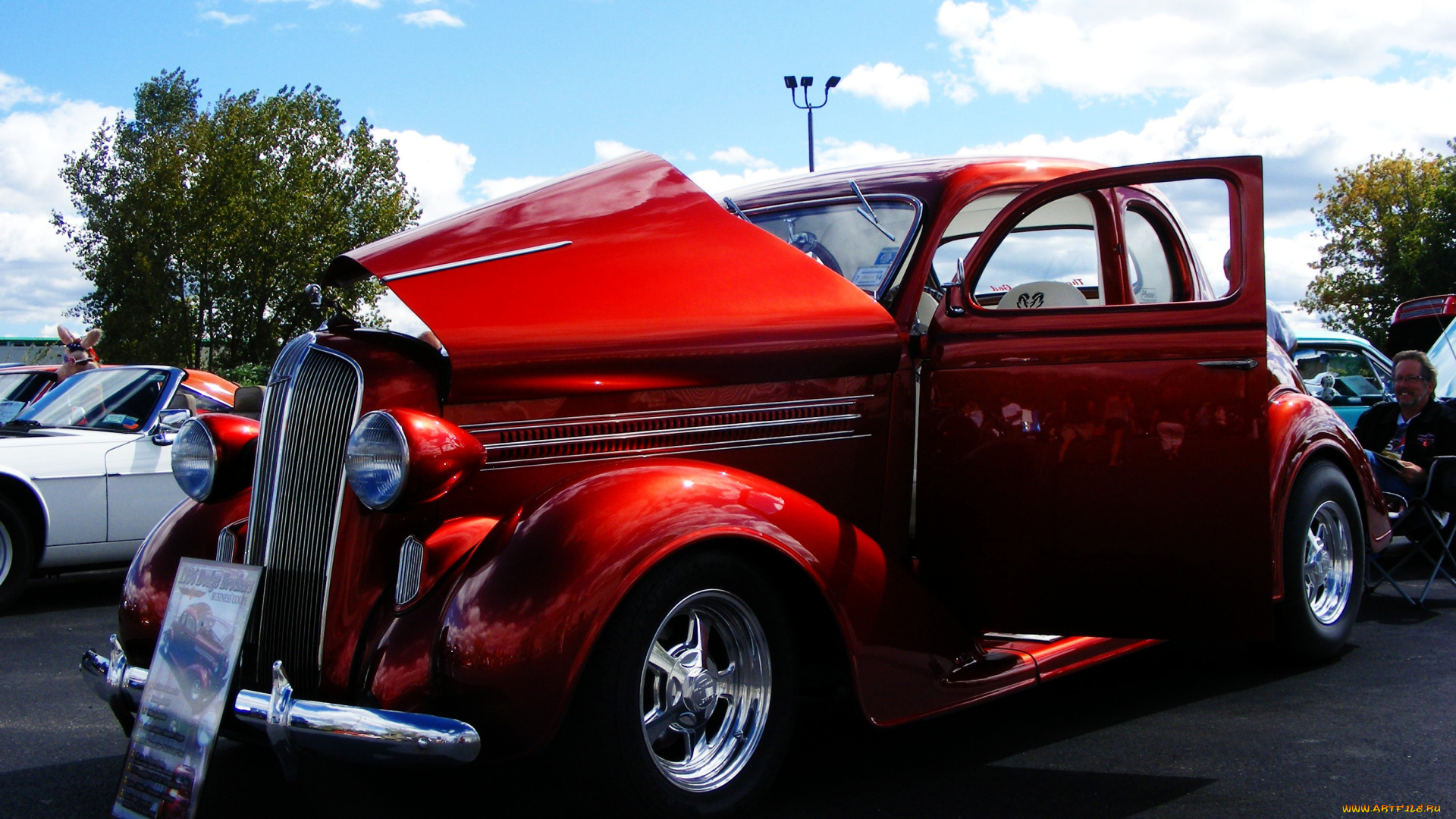 1936, dodge, автомобили, выставки, уличные, фото, классика, автомобиль