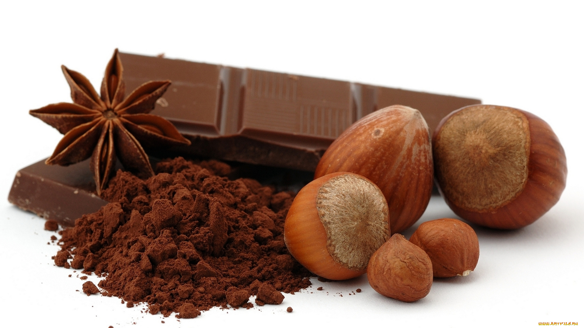 еда, разное, бадьян, какао