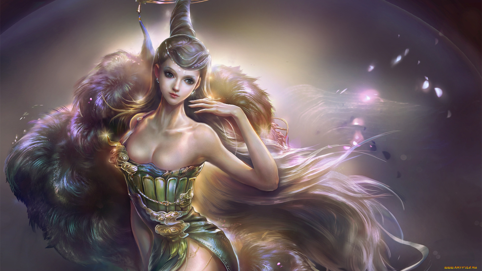 rongrong, wang, фэнтези, девушки