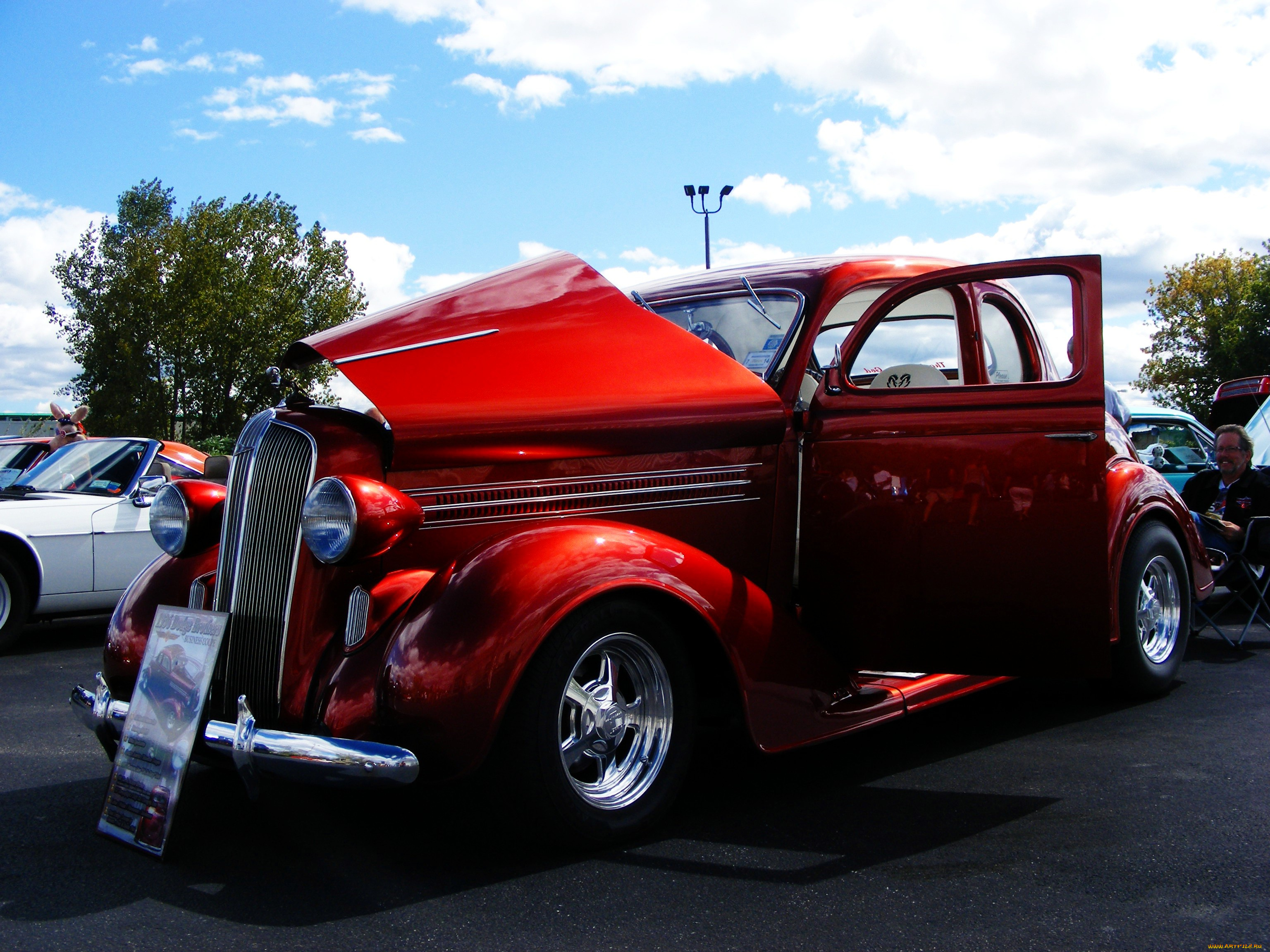 1936, dodge, автомобили, выставки, уличные, фото, классика, автомобиль