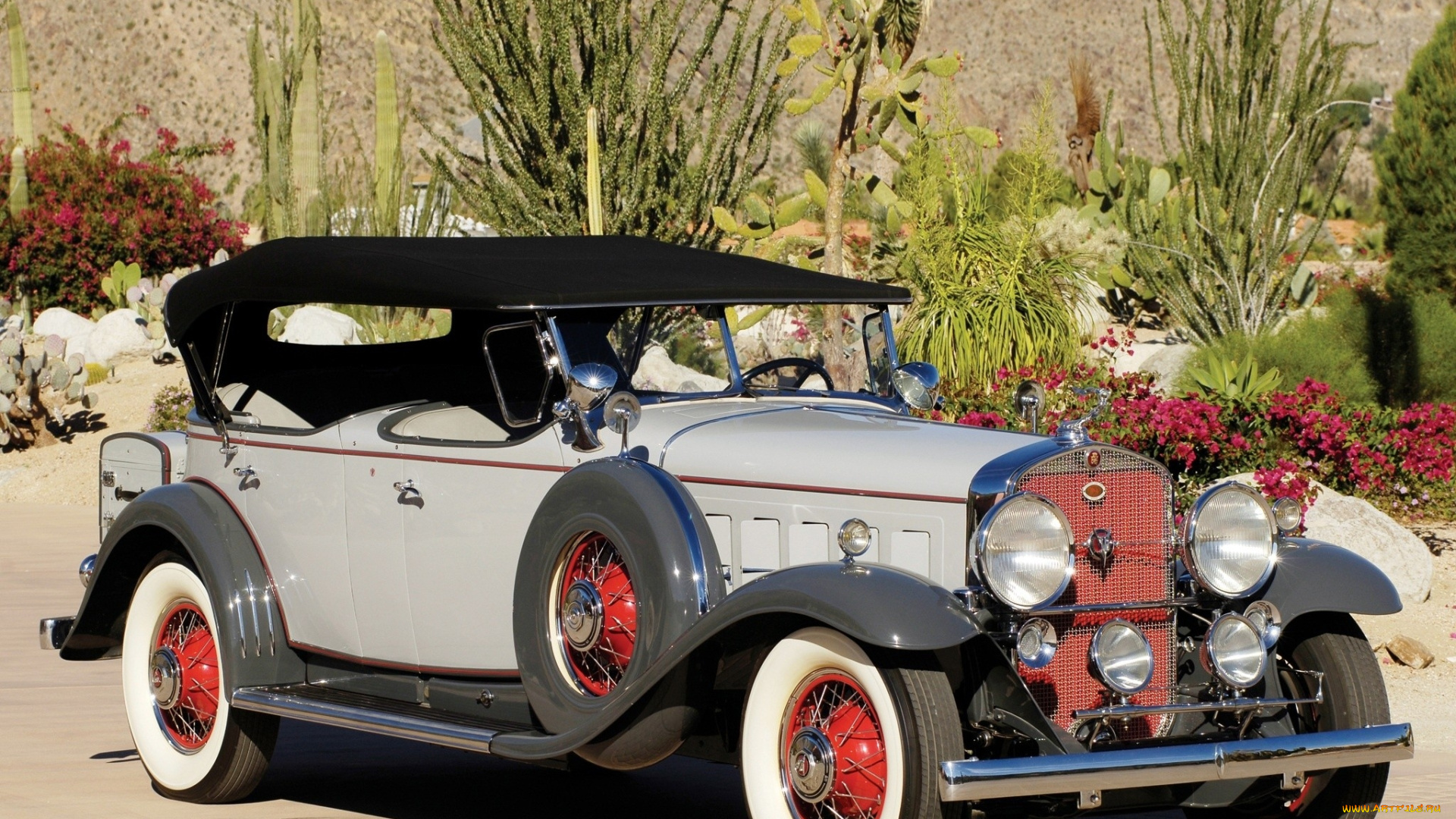 автомобили, классика, ретро, автомобиль, дорога, горы, растительность