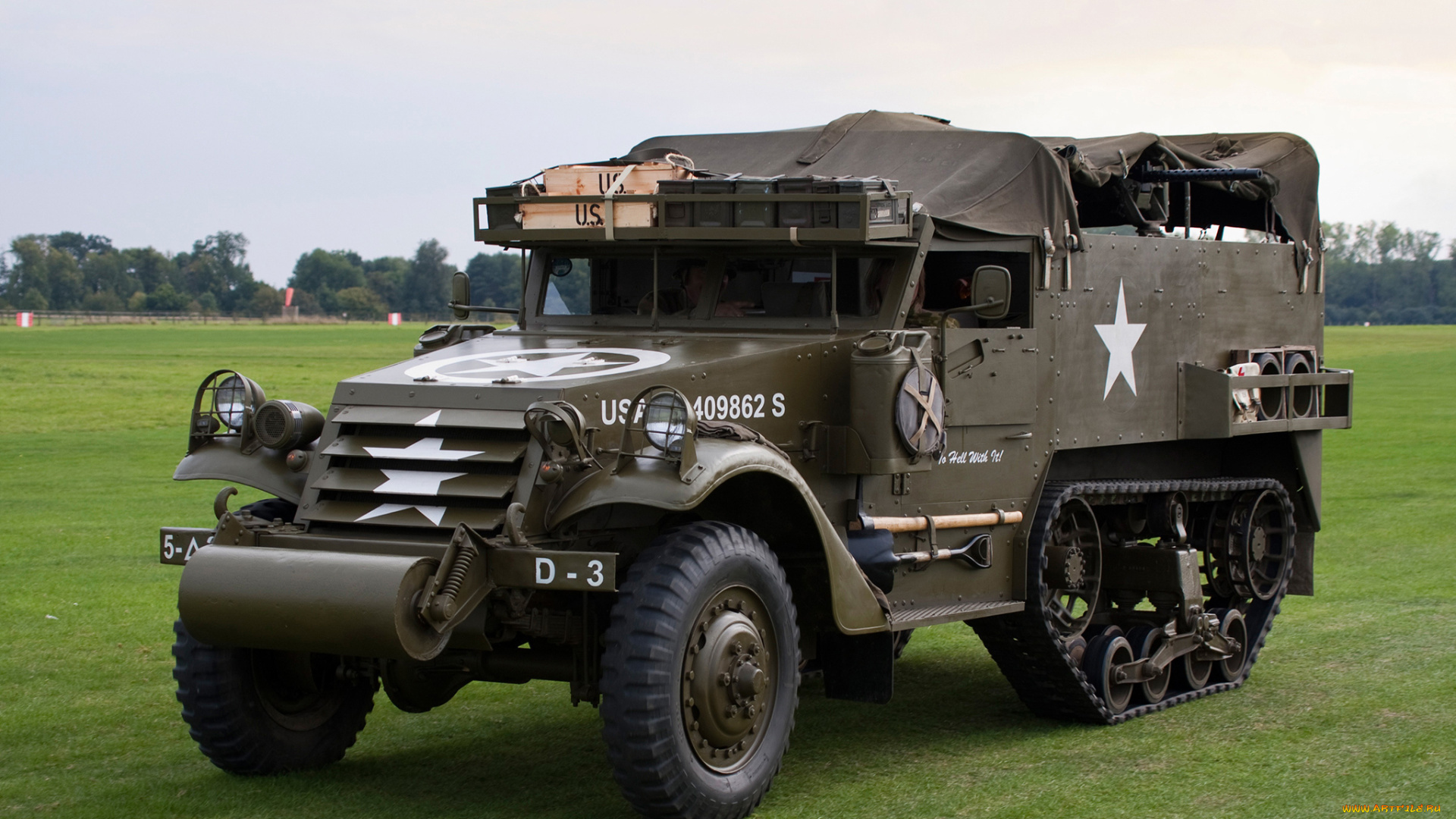 техника, военная, white, 1941-44, half-track, m2