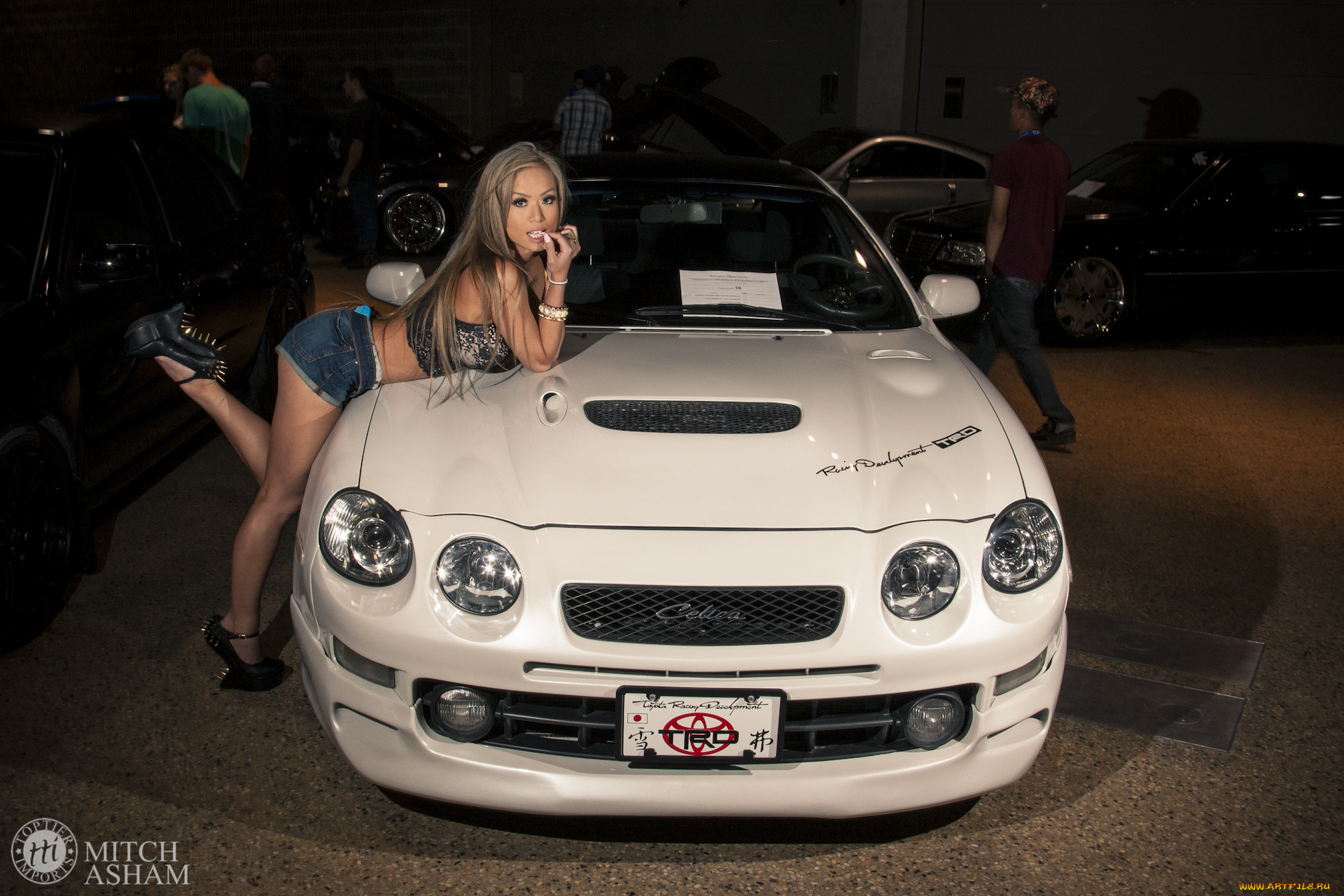 автомобили, авто, девушками, toyota, celica, donnah, pham