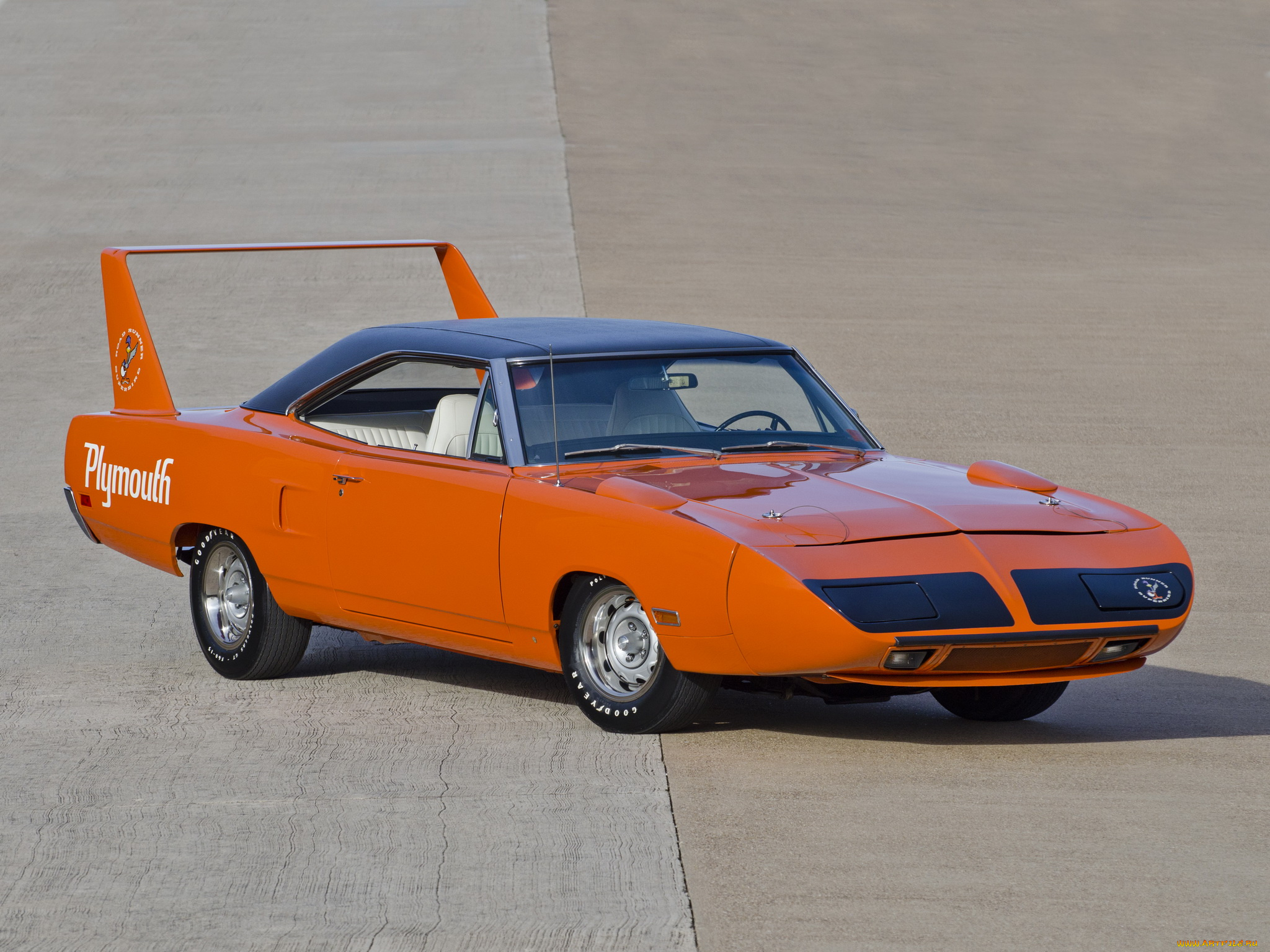 автомобили, plymouth, 1970, superbird, road, runner