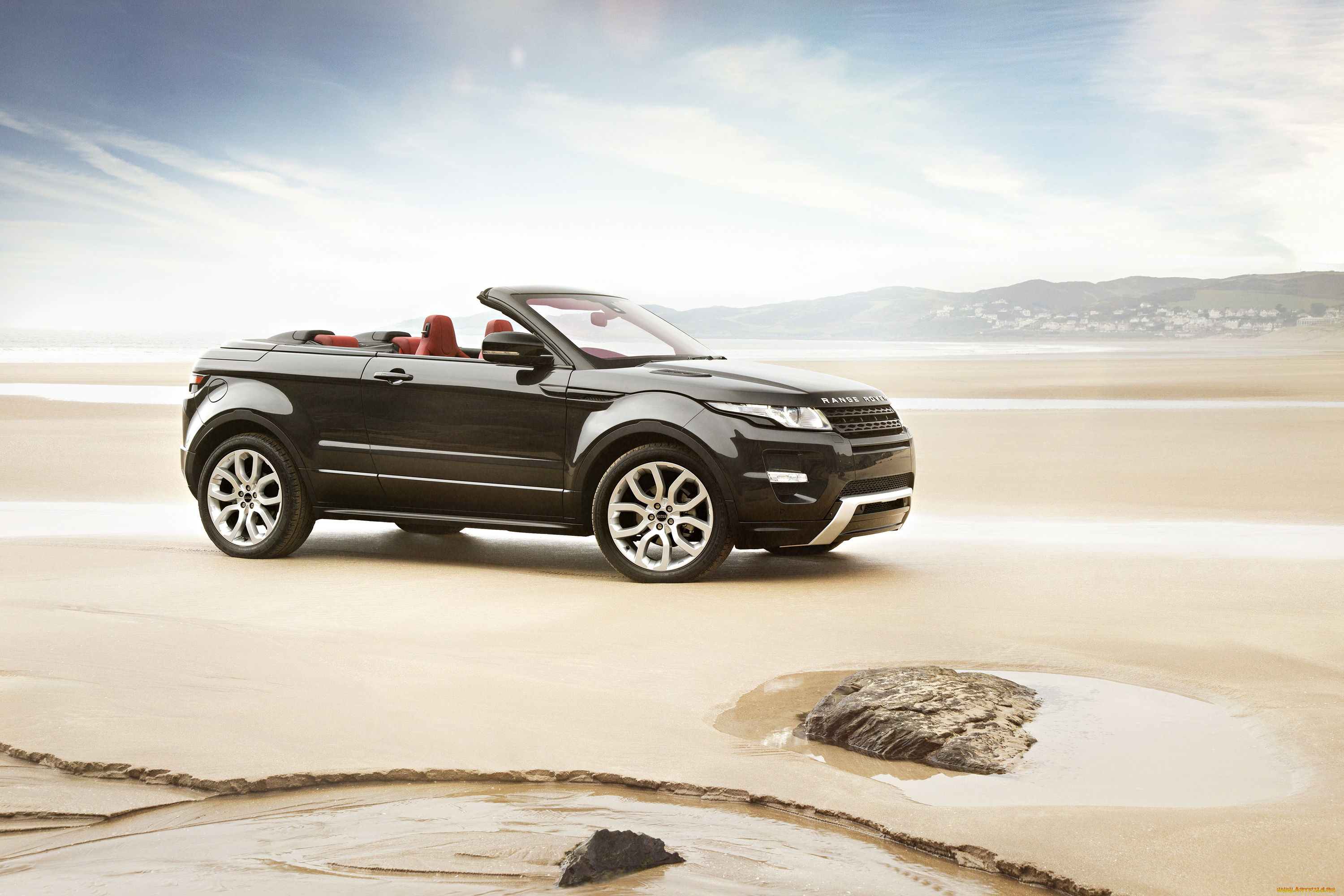 2012, land, rover, range, evoque, convertible, автомобили