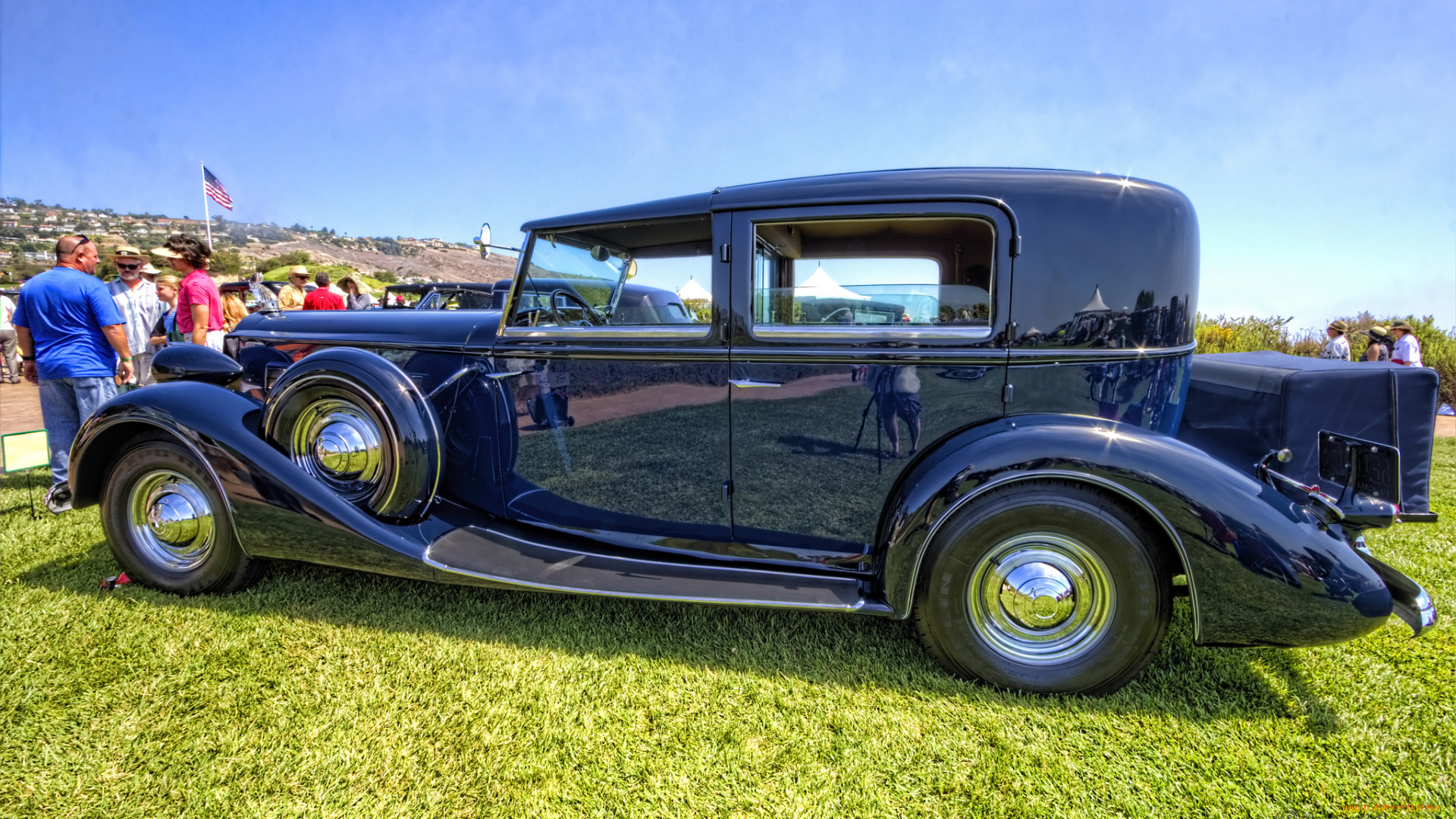 1937, packard, 1501, brewster, towncar, автомобили, выставки, и, уличные, фото, выставка, автошоу