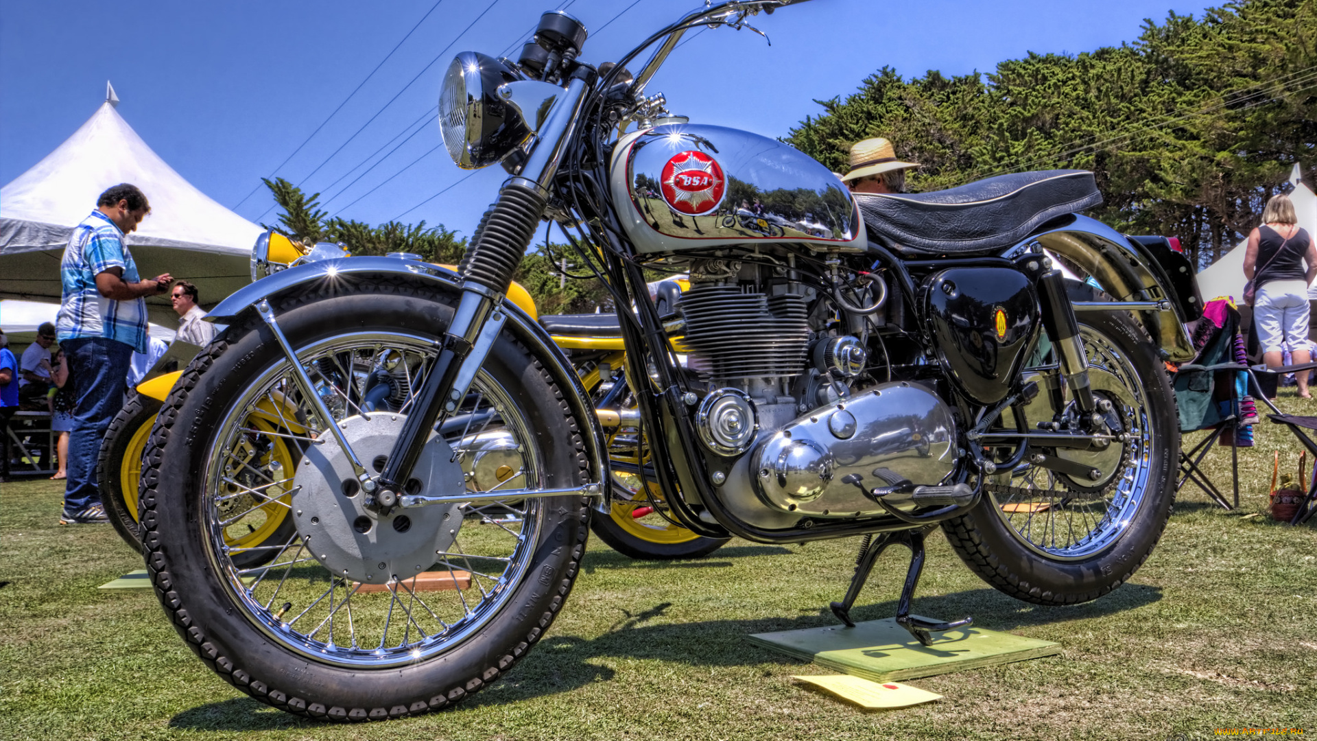 1959, bsa, goldstar, мотоциклы, bsa, байк