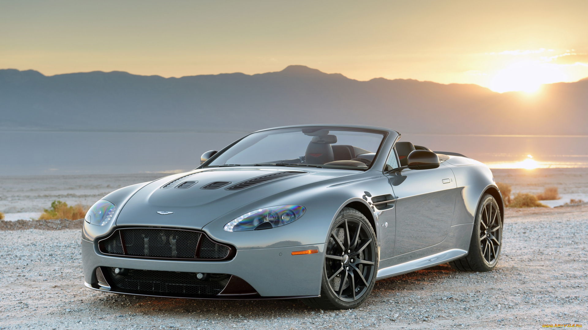 автомобили, aston, martin, серый, us-spec, aston, martin, 2015г, roadster, vantage, s, v12