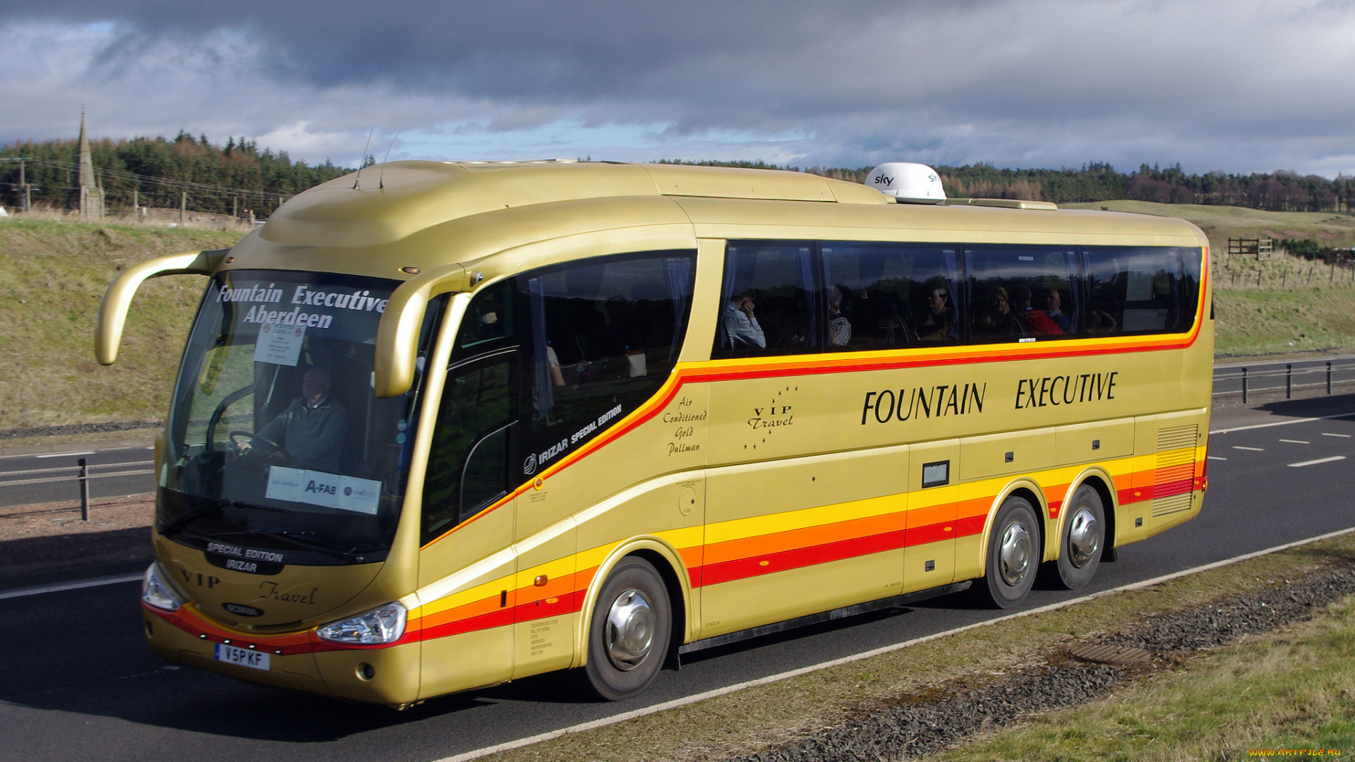 автомобили, автобусы, автобус, туристический