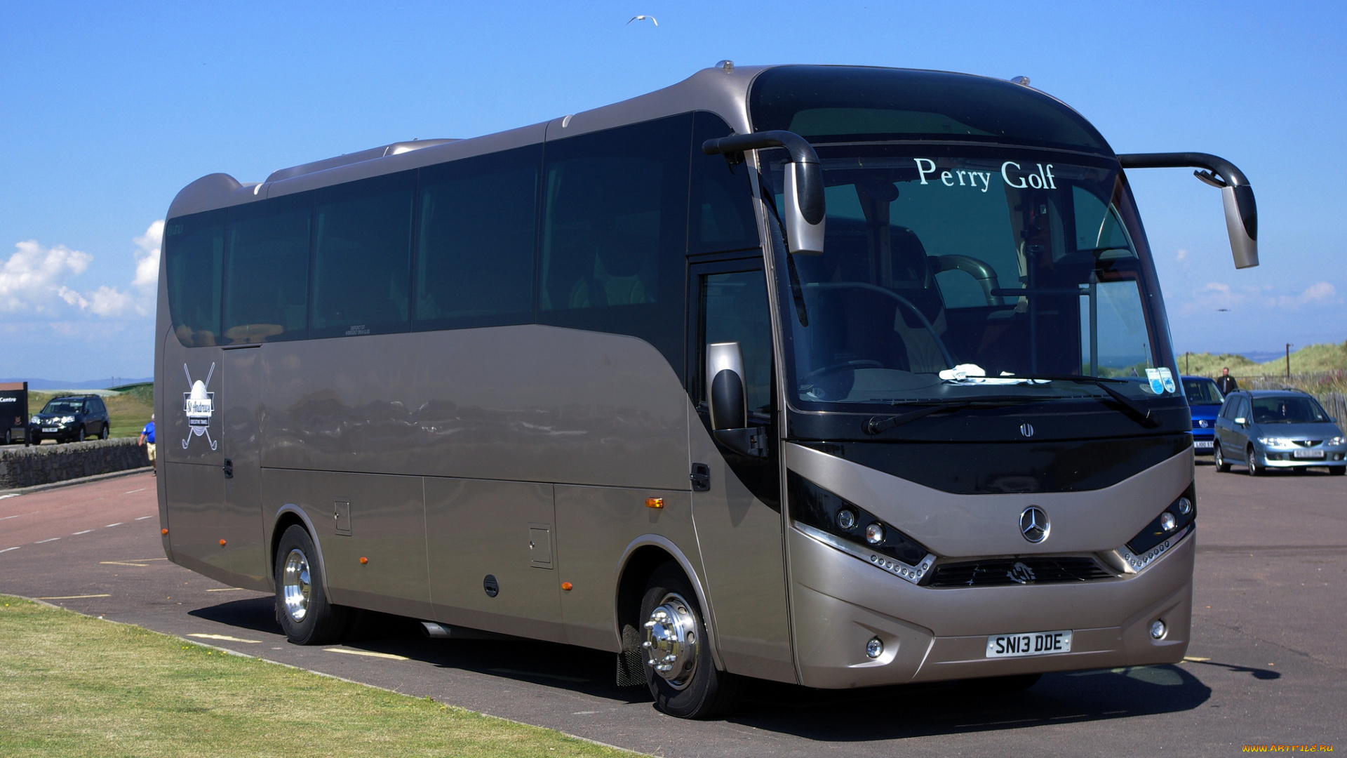 автомобили, автобусы, автобус, туристический