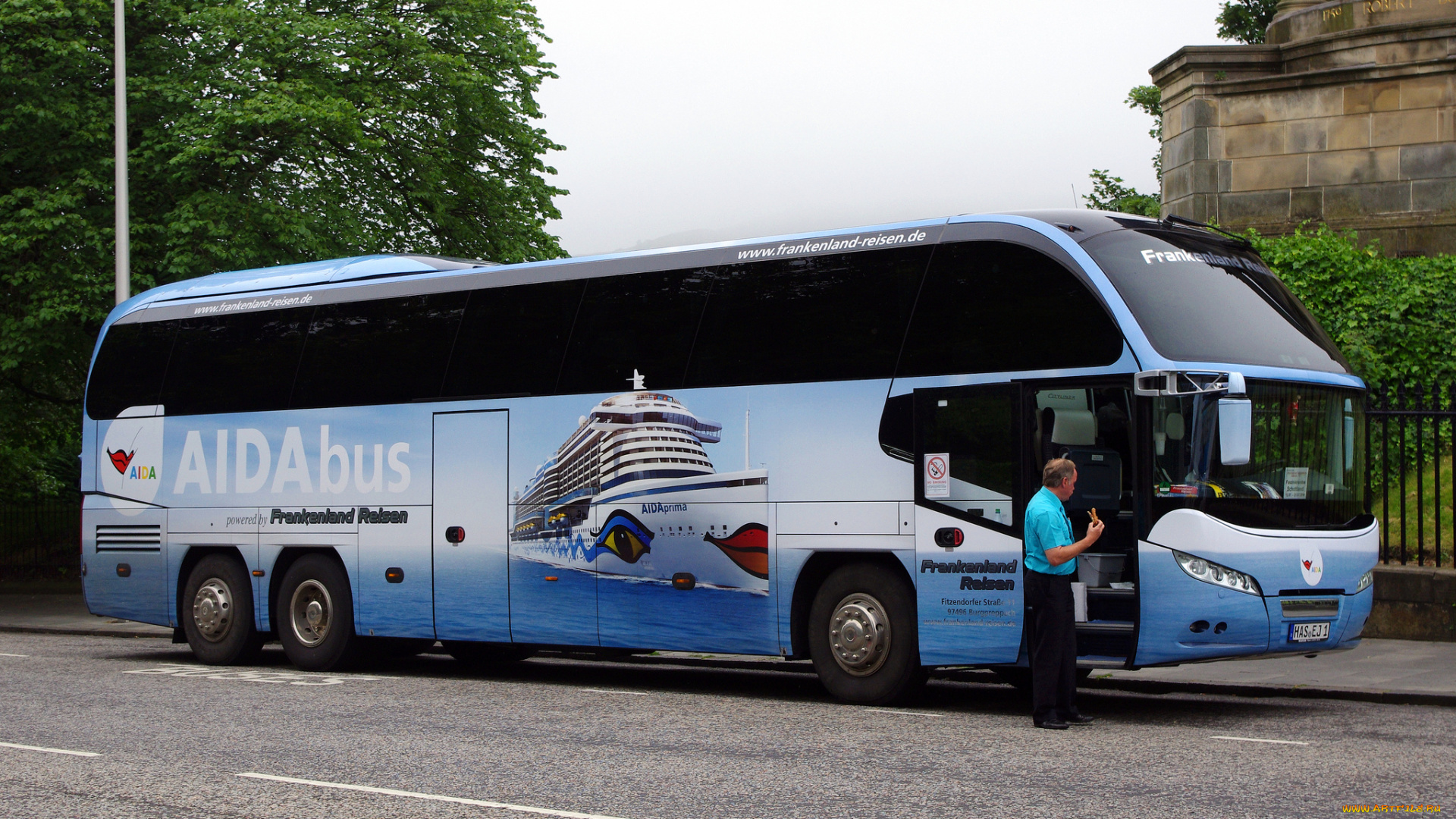 автомобили, автобусы, автобус, туристический